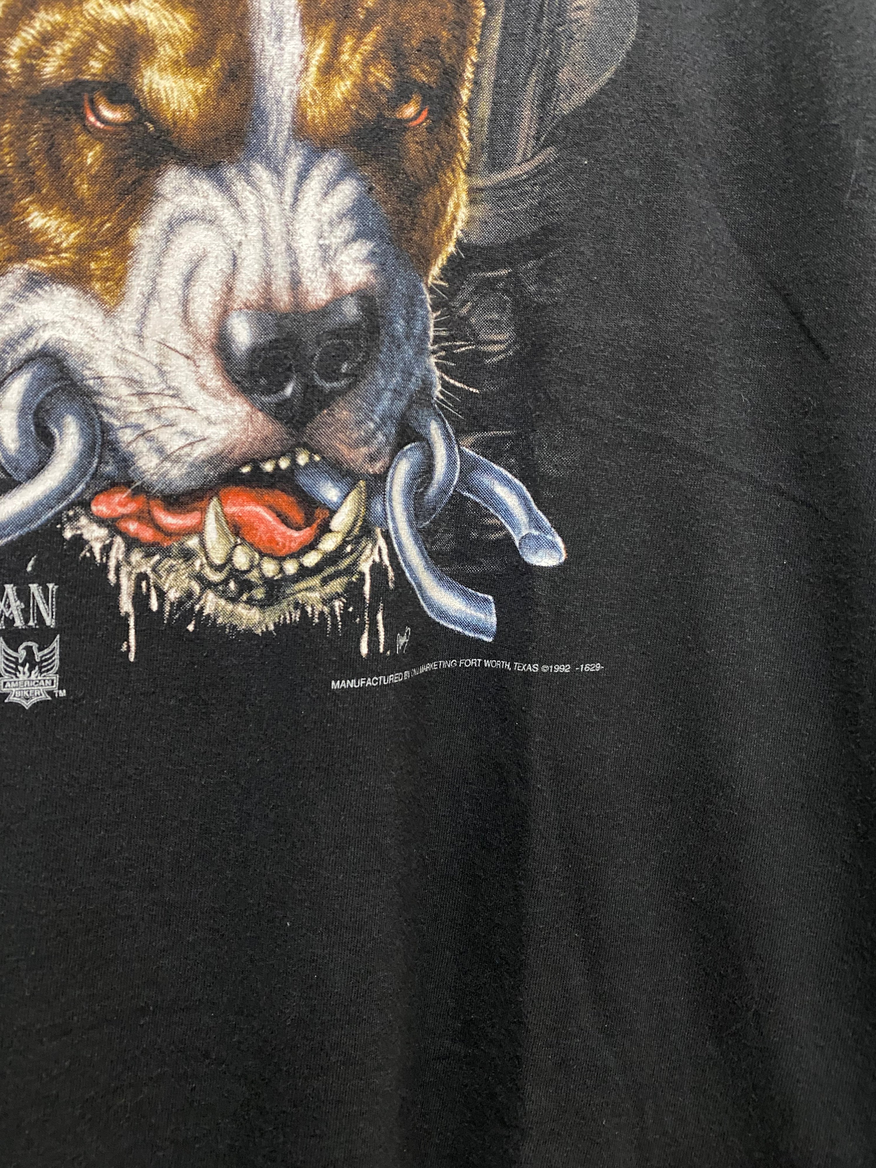 3D Emblem American Biker 90’s t-shirt