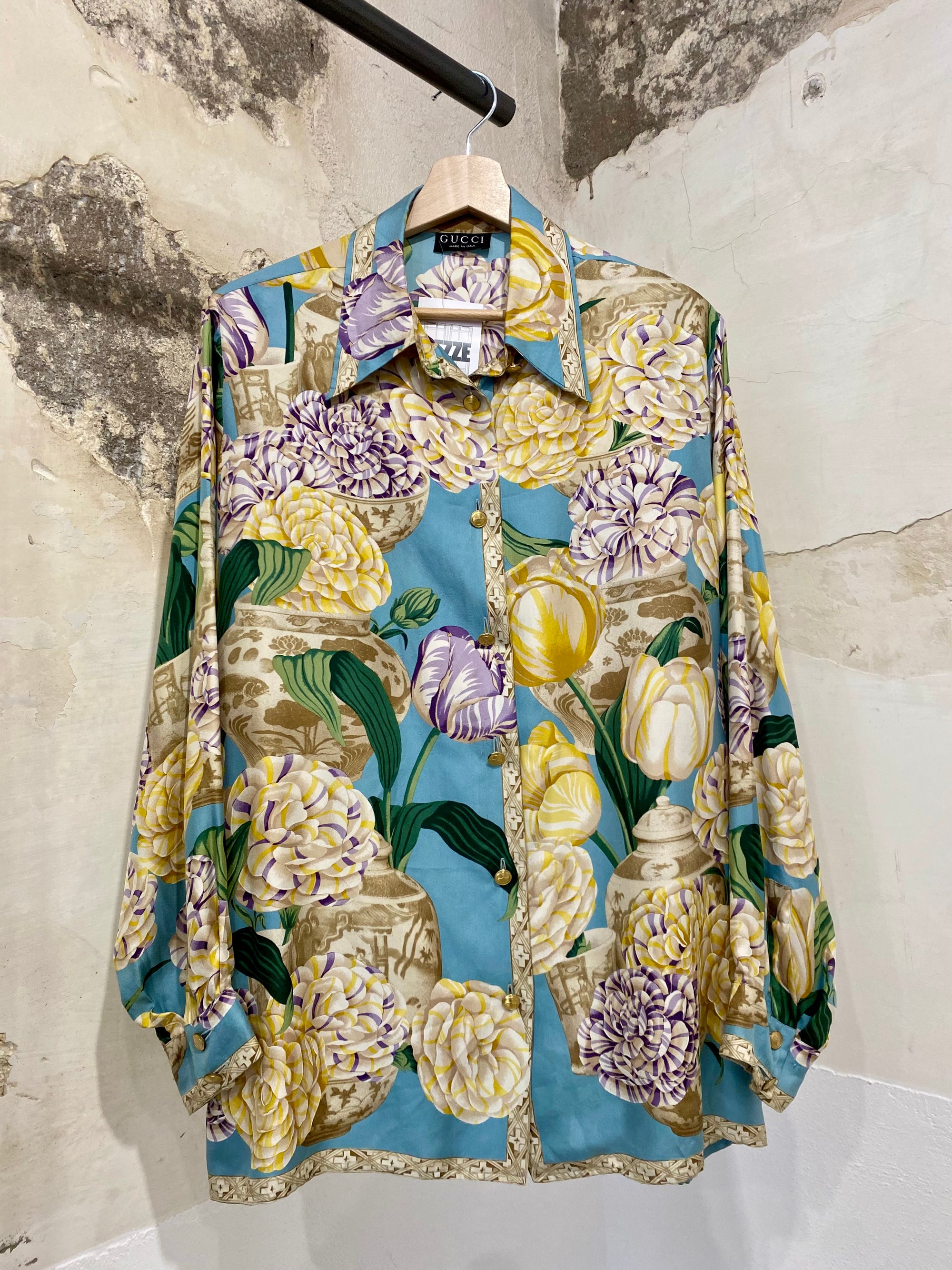 Gucci 90’s silk shirt