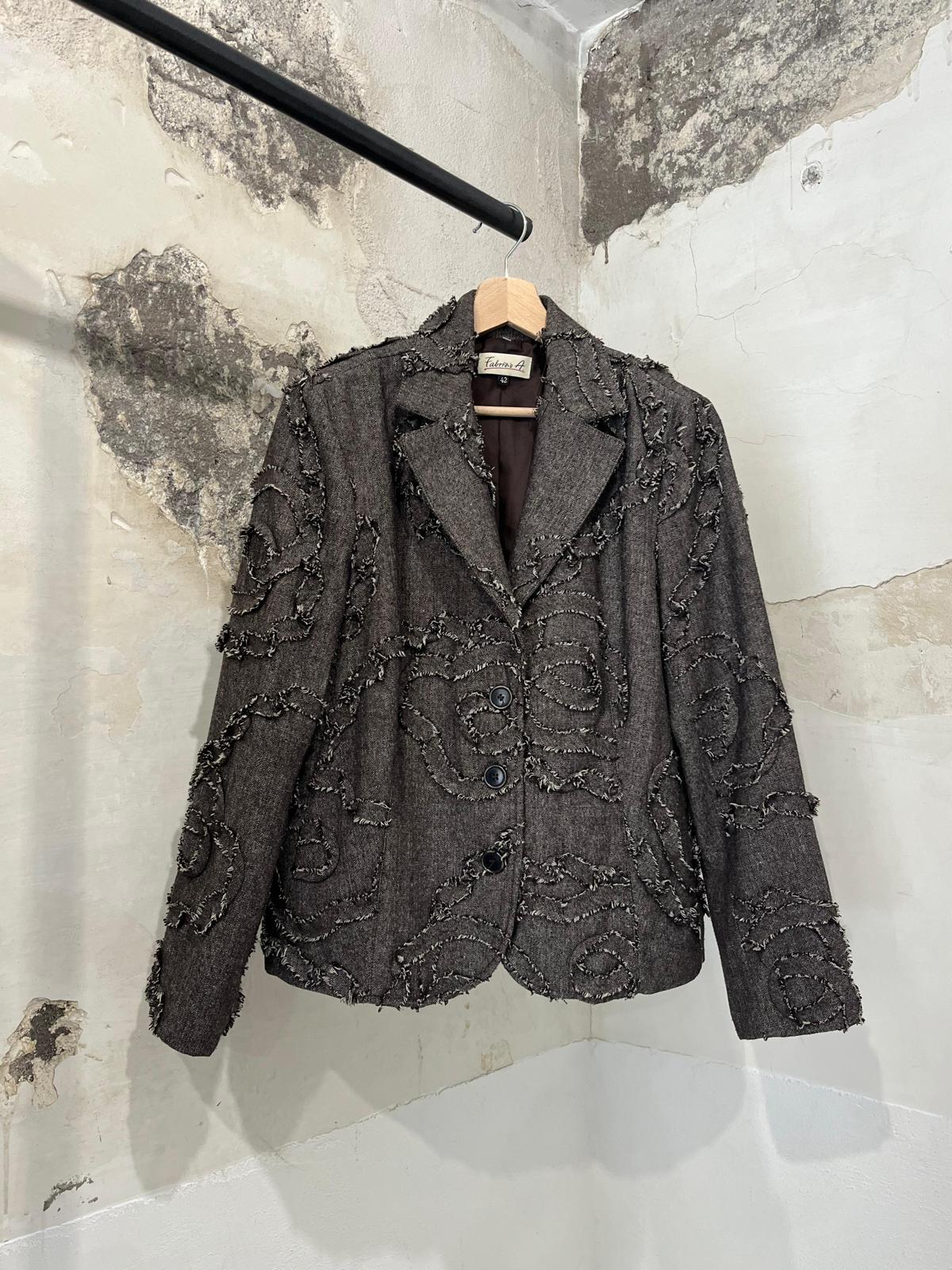 Vintage Textured Blazer
