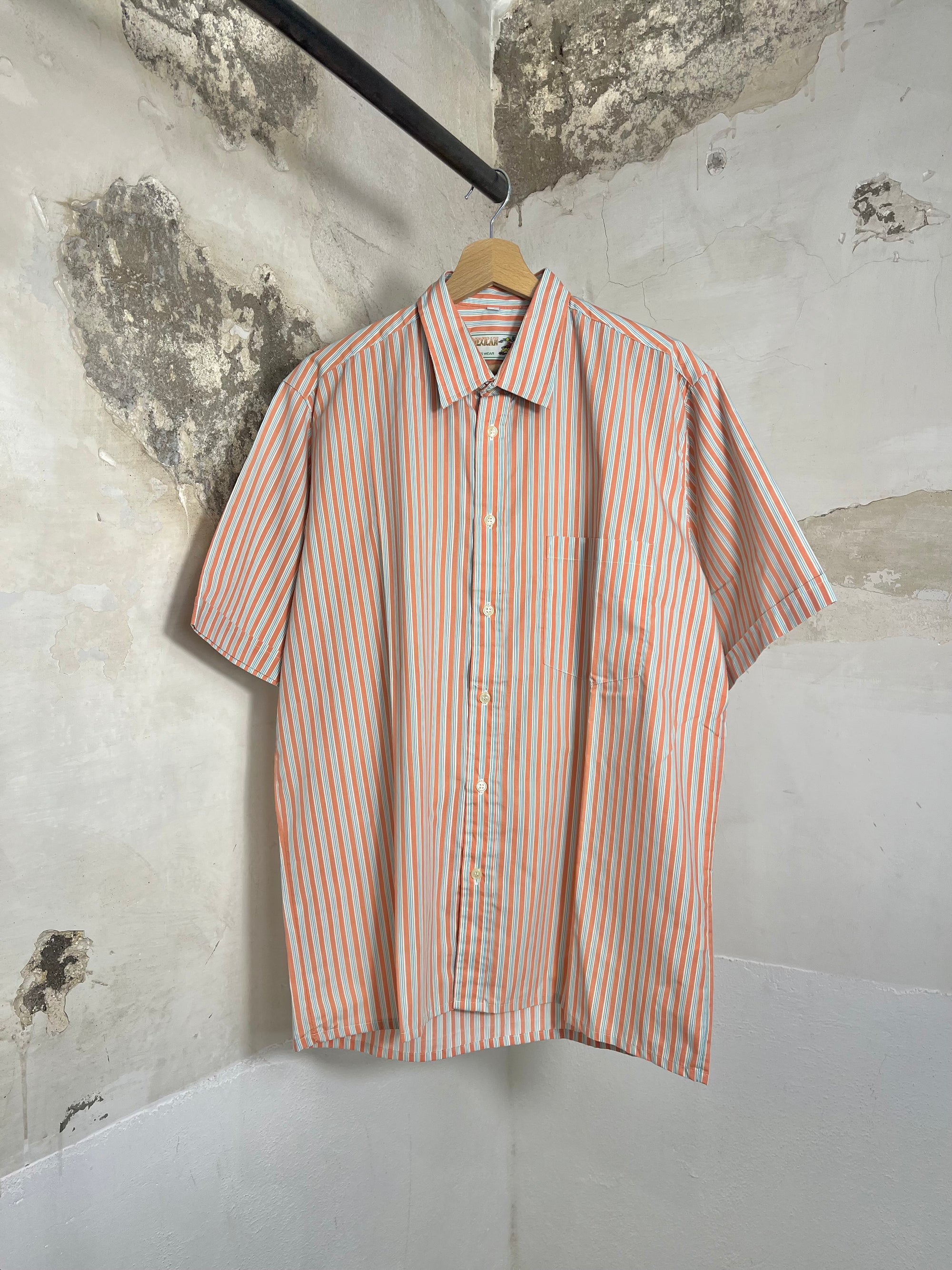 Camicia vintage a maniche corte