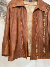 Load image into Gallery viewer, Le Gatte leather mesh jacket
