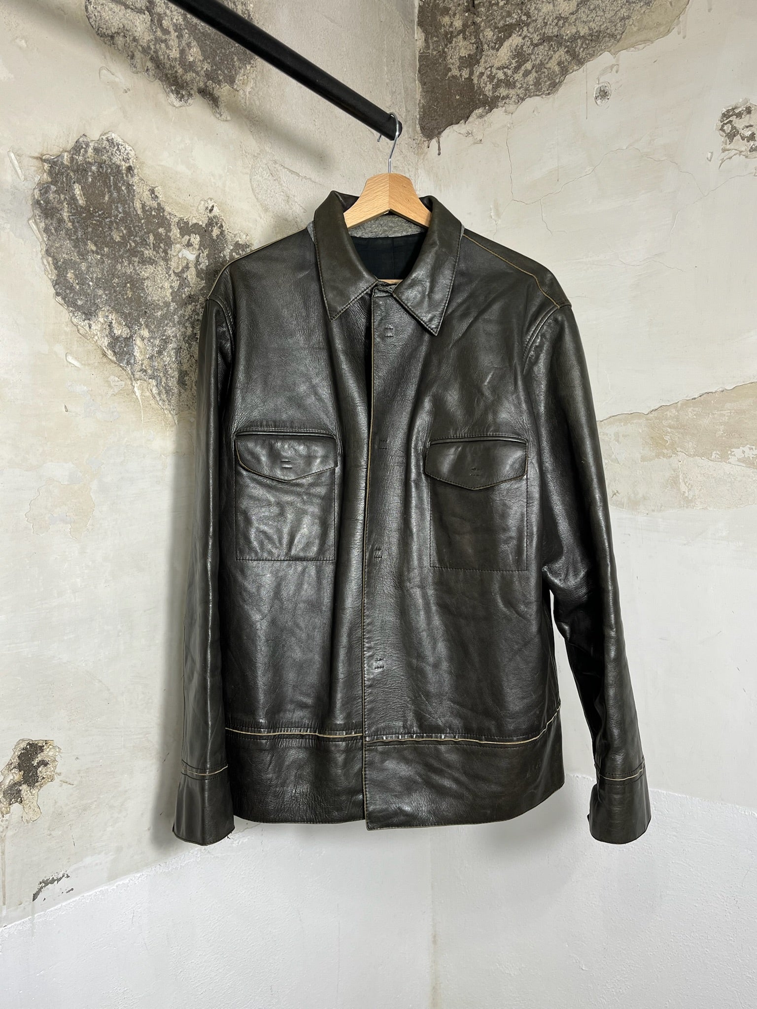 Leather jacket
