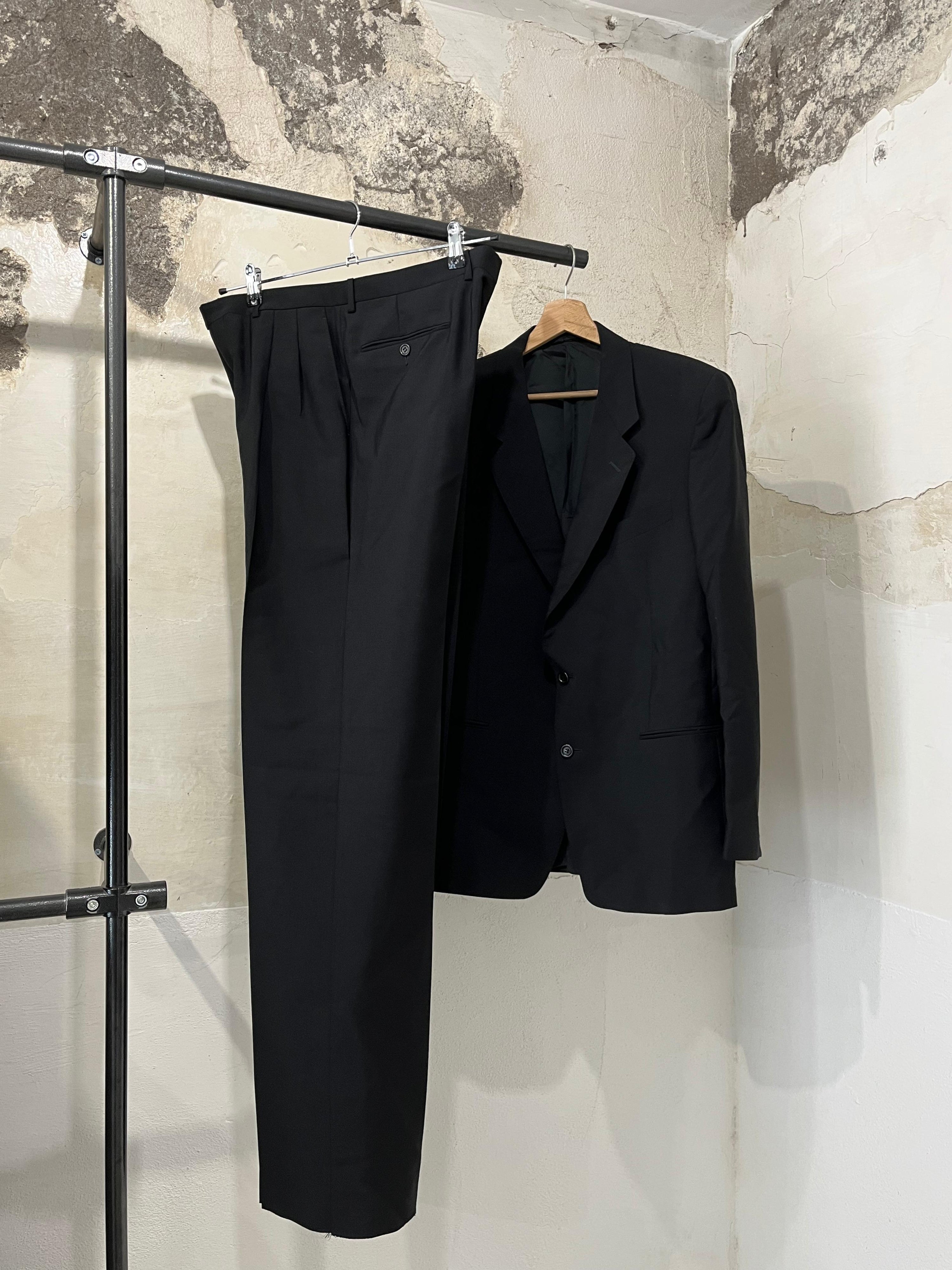Classic black suit