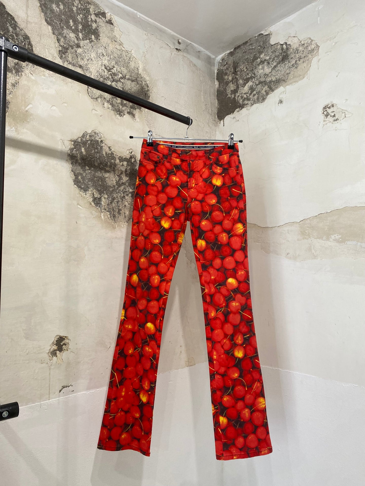 Dolce & Gabbana cherry trousers