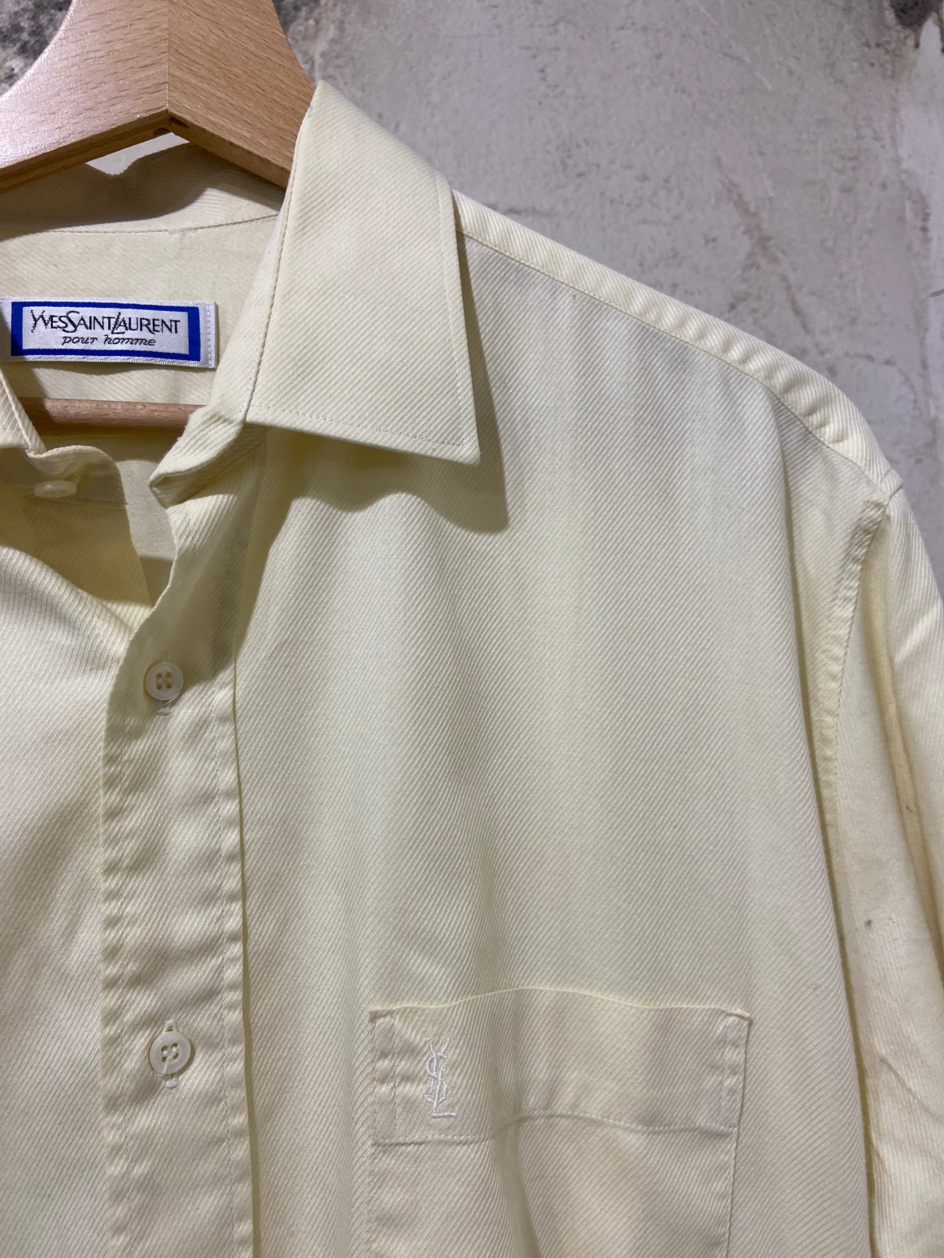 Yves Saint Laurent Yellow Shirt