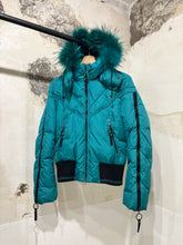 Load image into Gallery viewer, Versace Fur Hood Bomber
