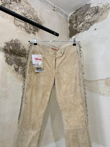 Prada leather trousers