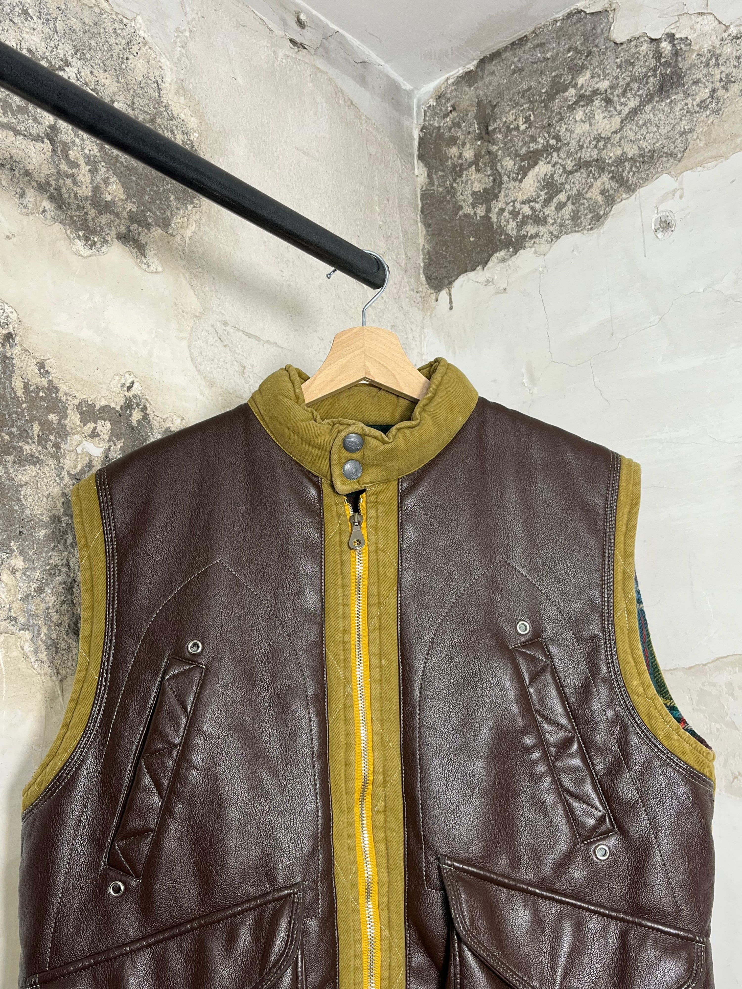 Utility Leather Jacket