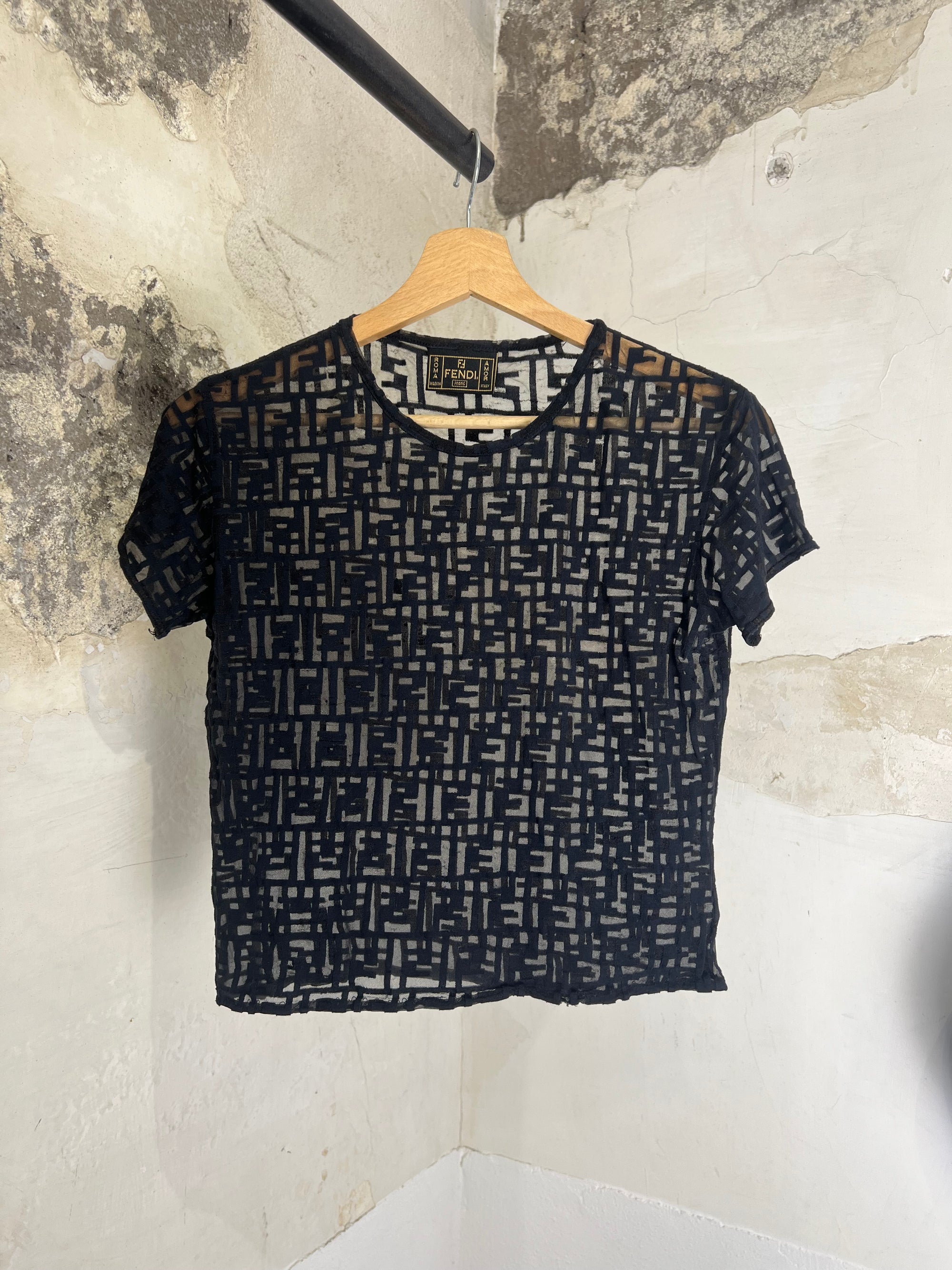 Fendi Mesh Top