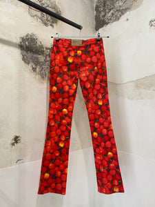 Dolce & Gabbana cherry trousers