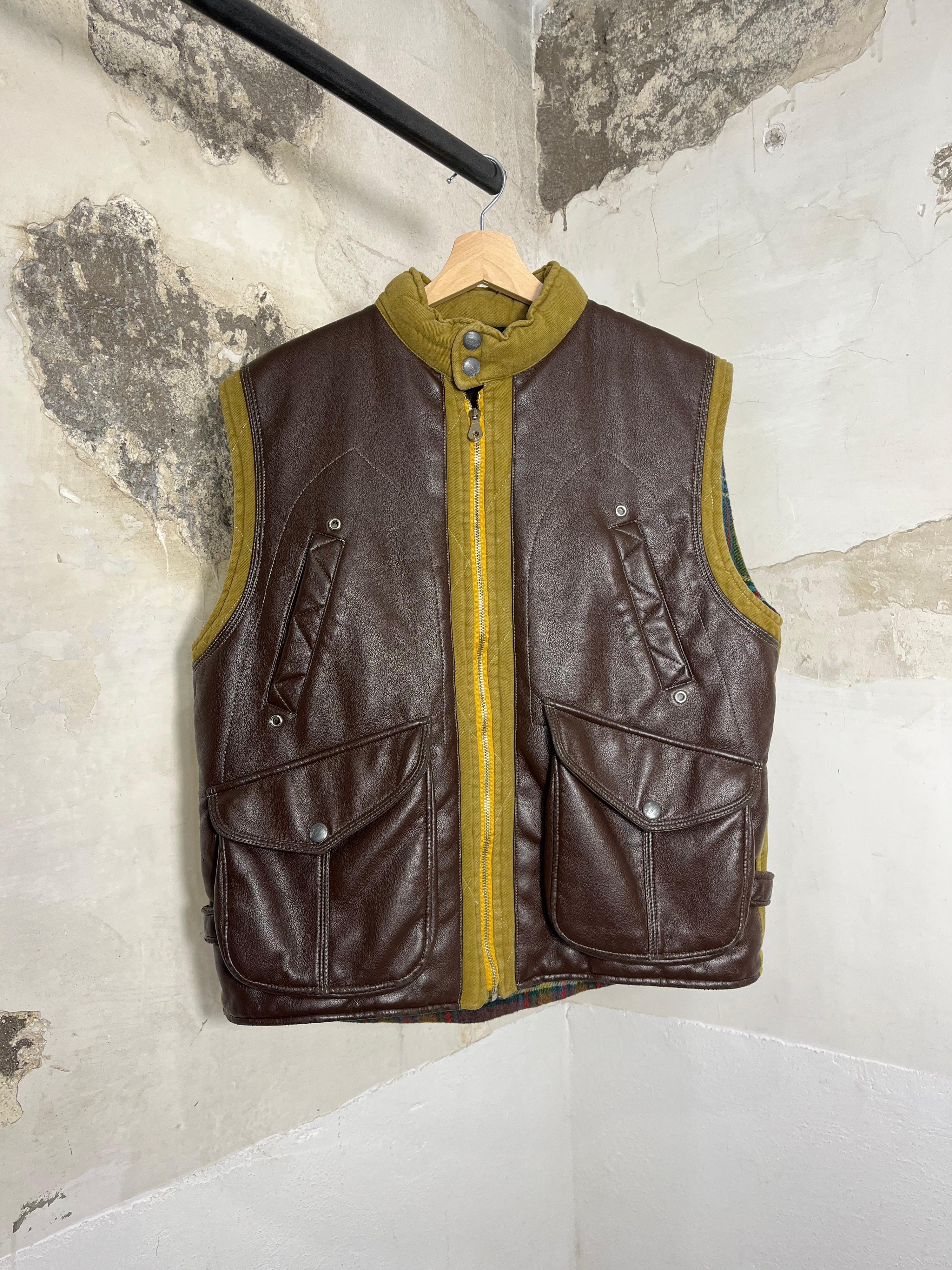 Utility Leather Jacket