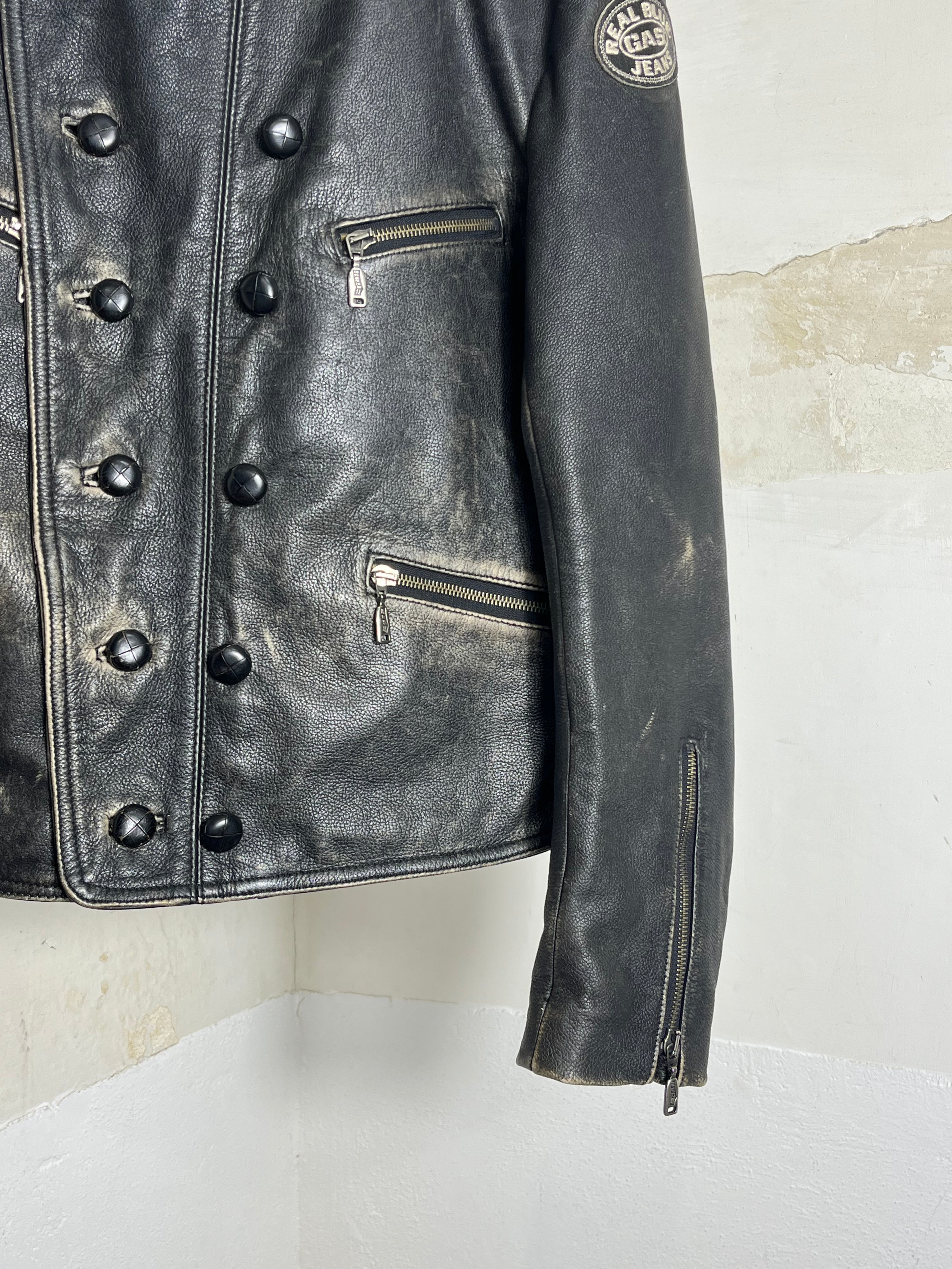 Gas Leather Jacket