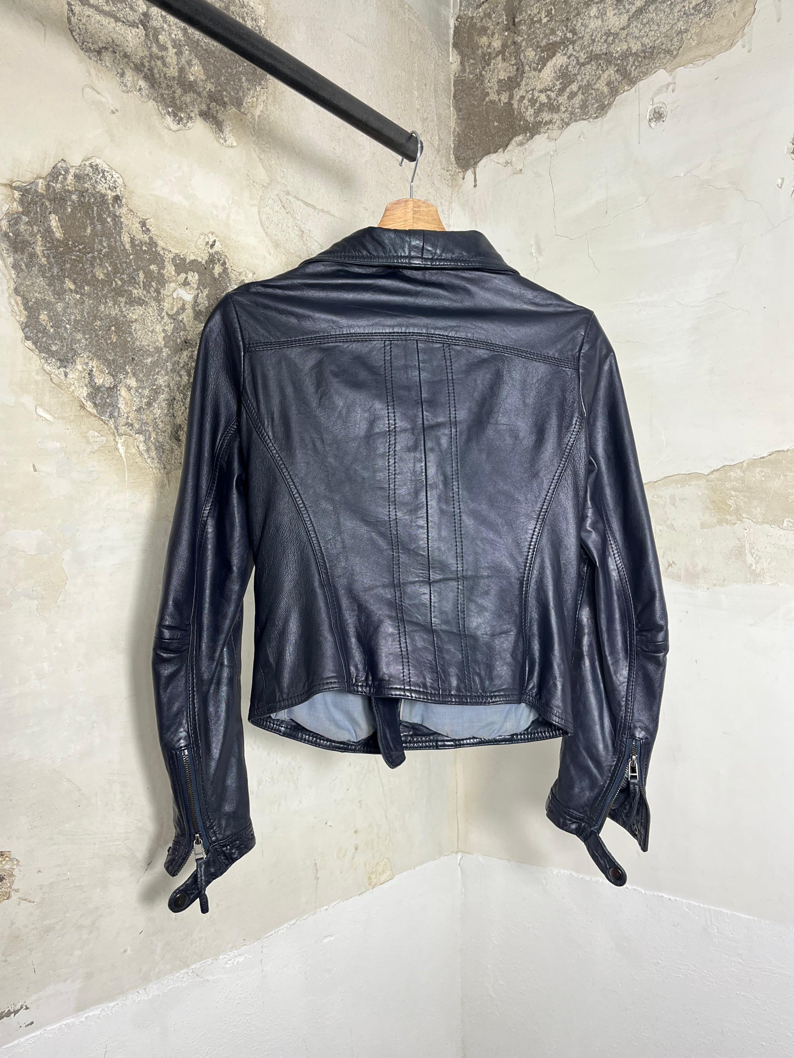Massimo Dutti leather jacket