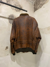 Load image into Gallery viewer, Avirex G-1 leather jacket
