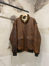 Load image into Gallery viewer, Avirex G-1 leather jacket
