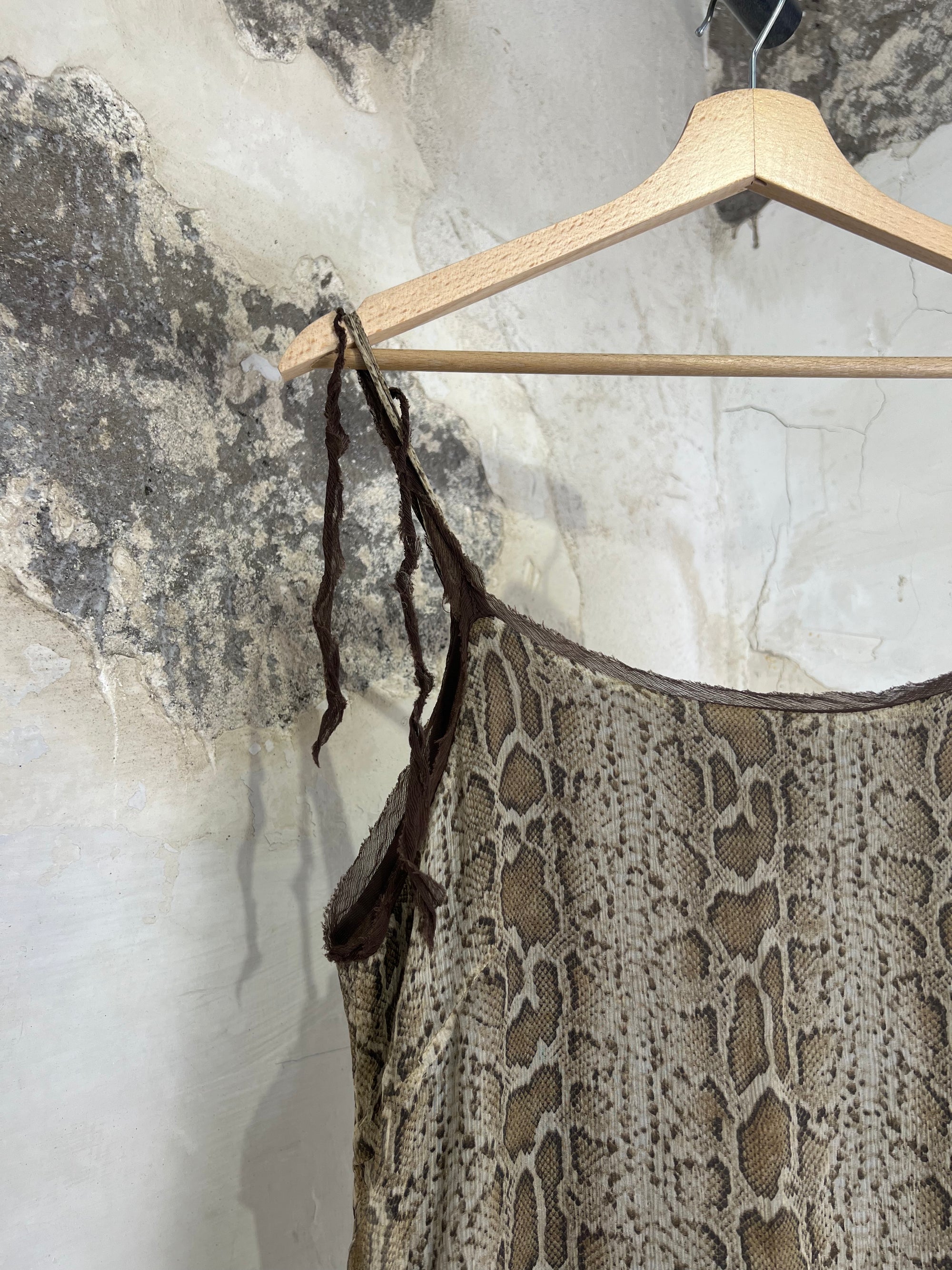 Snake Pattern Dress