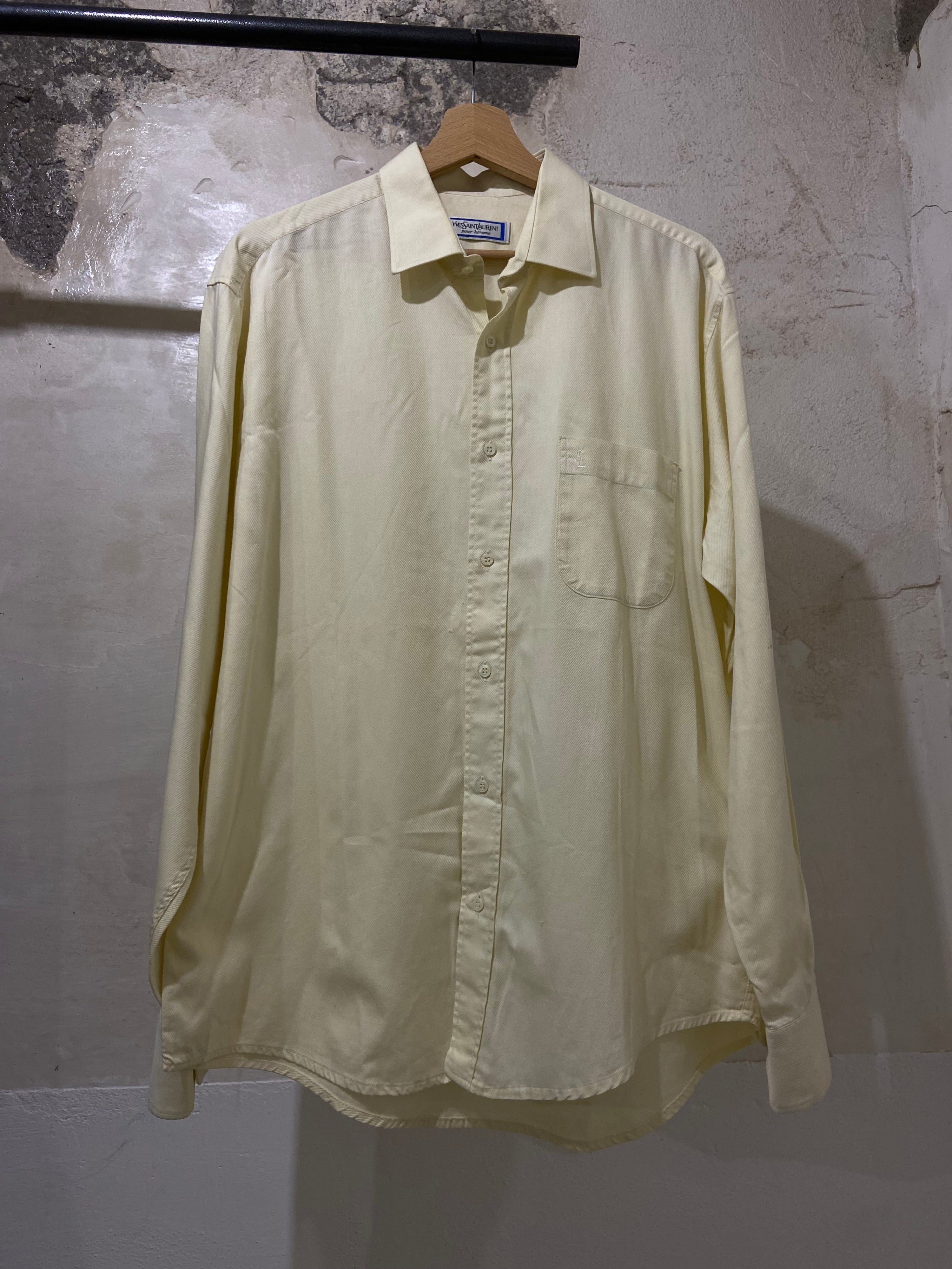 Yves Saint Laurent Yellow Shirt