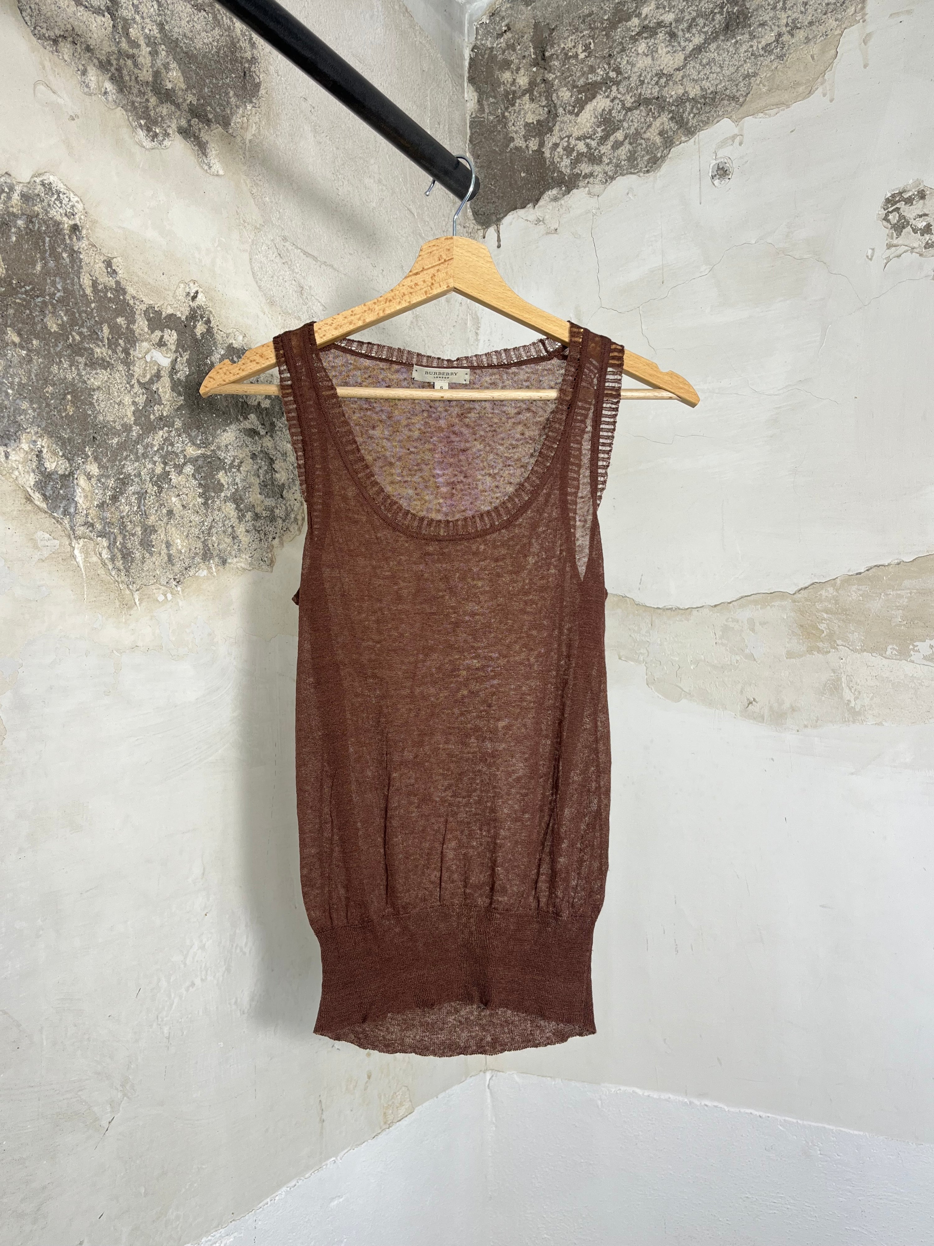 Burberry Sheer Top