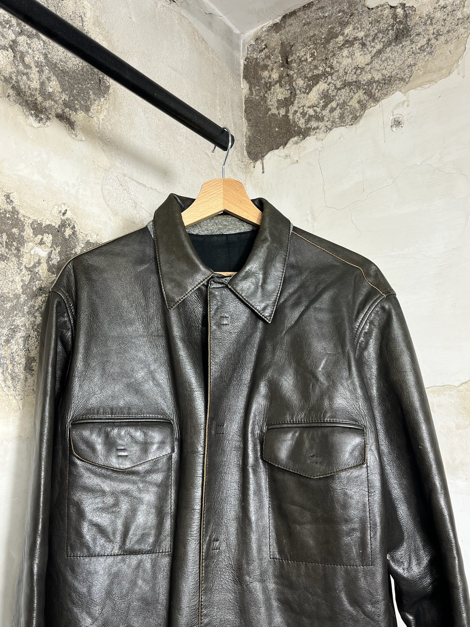 Leather jacket