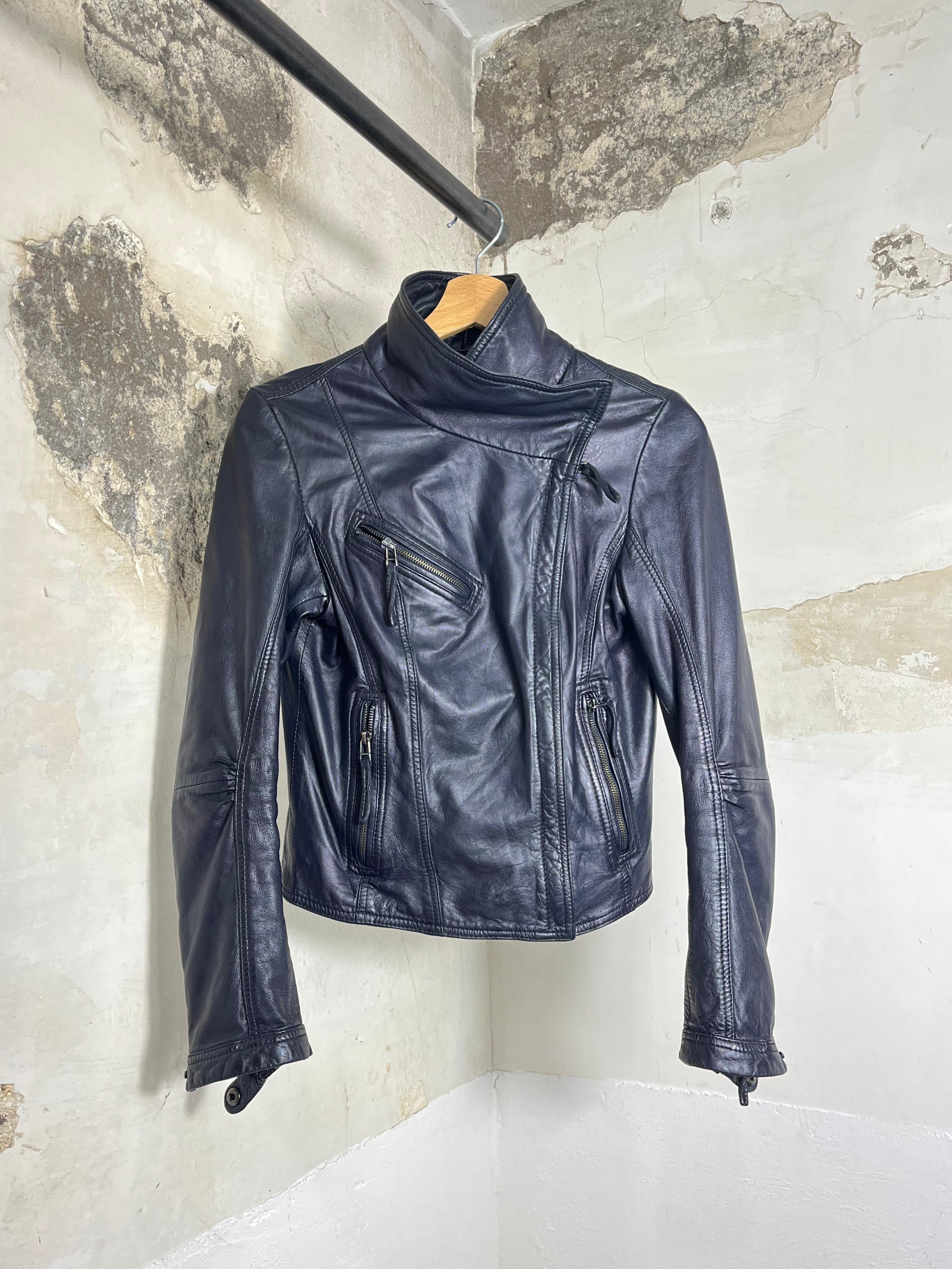 Massimo Dutti leather jacket