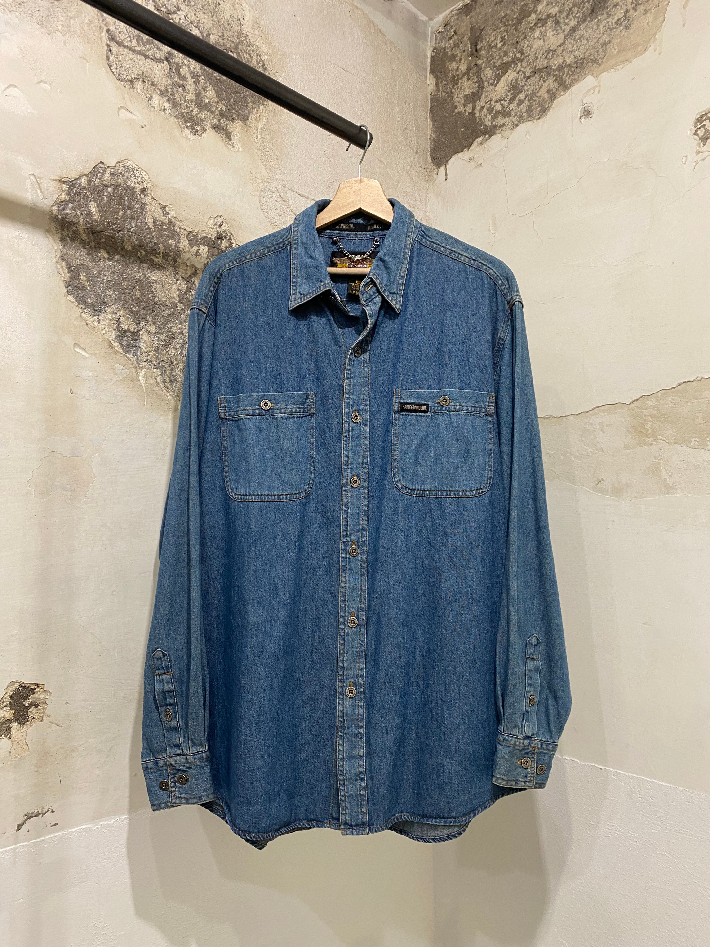 Camicia in denim Harley Davidson