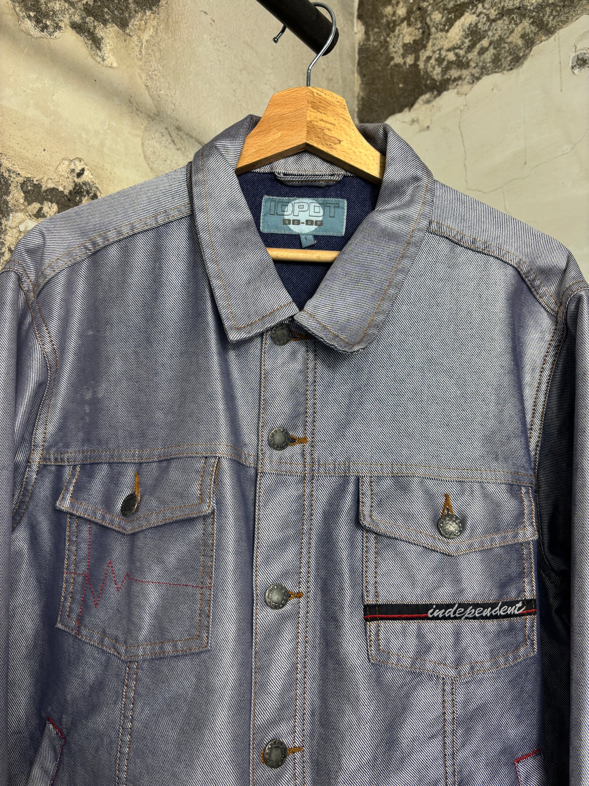 Silver Denim Jacket