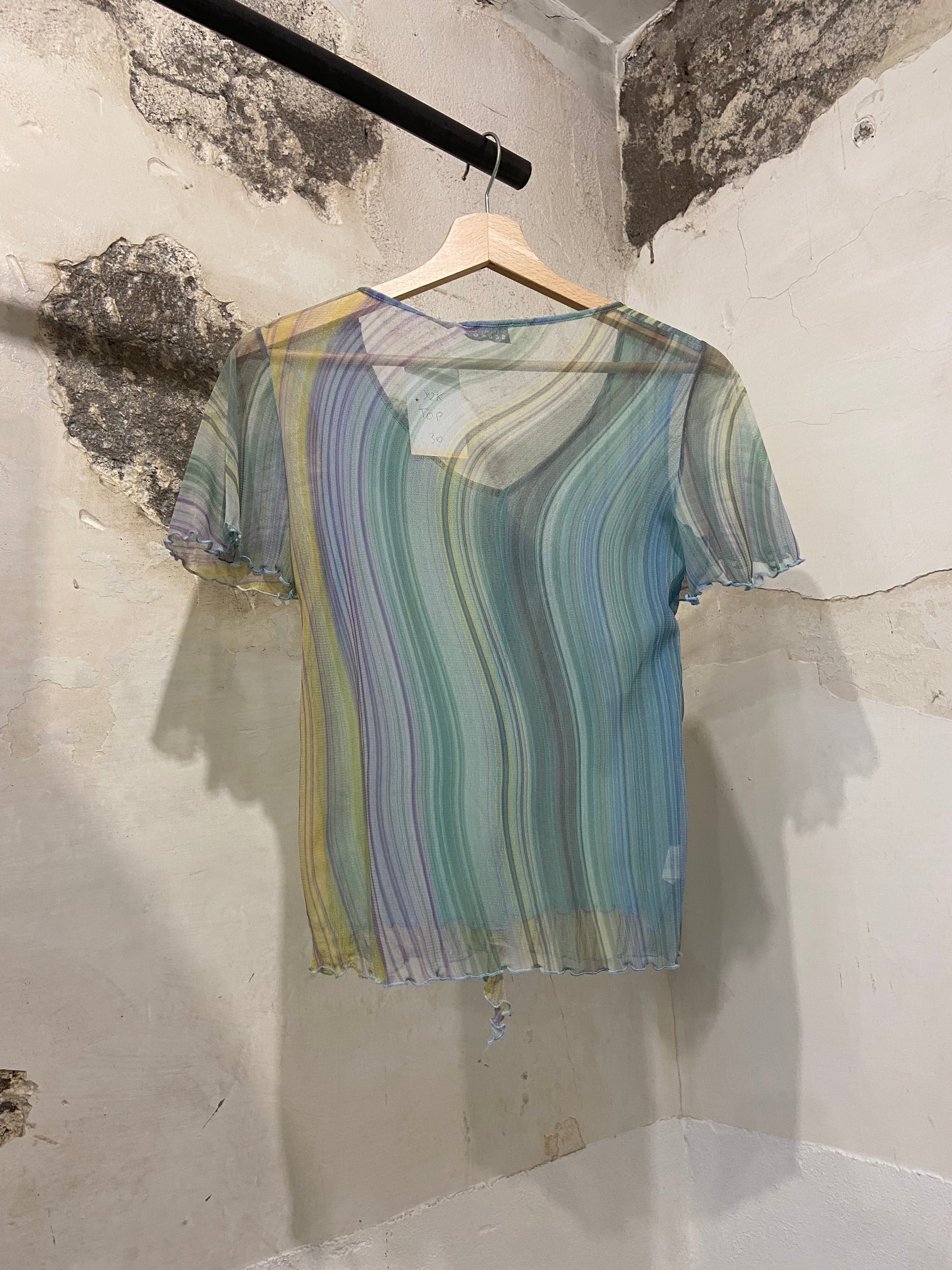 Y2K Mesh Top