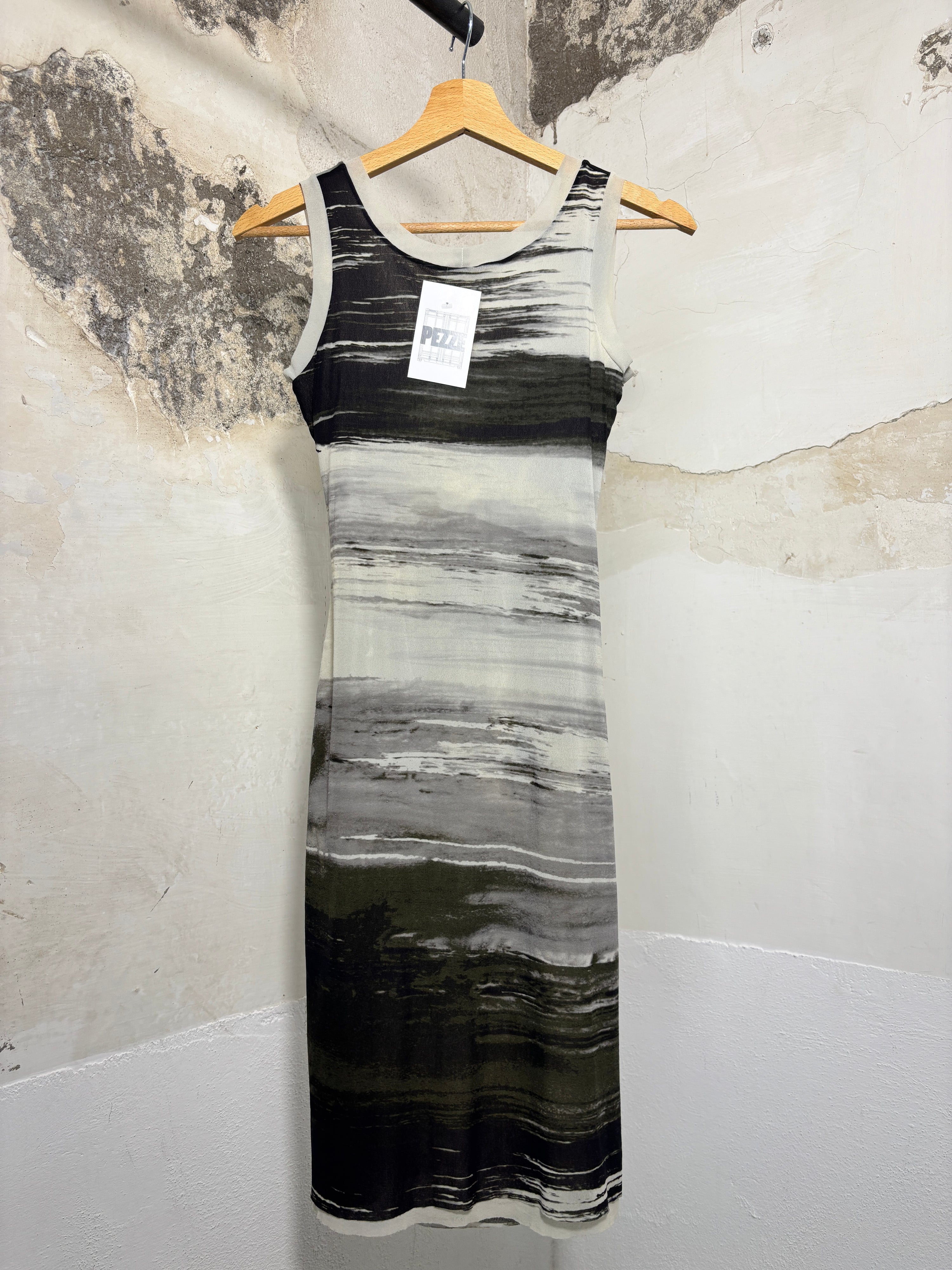 Striped Midi Dress