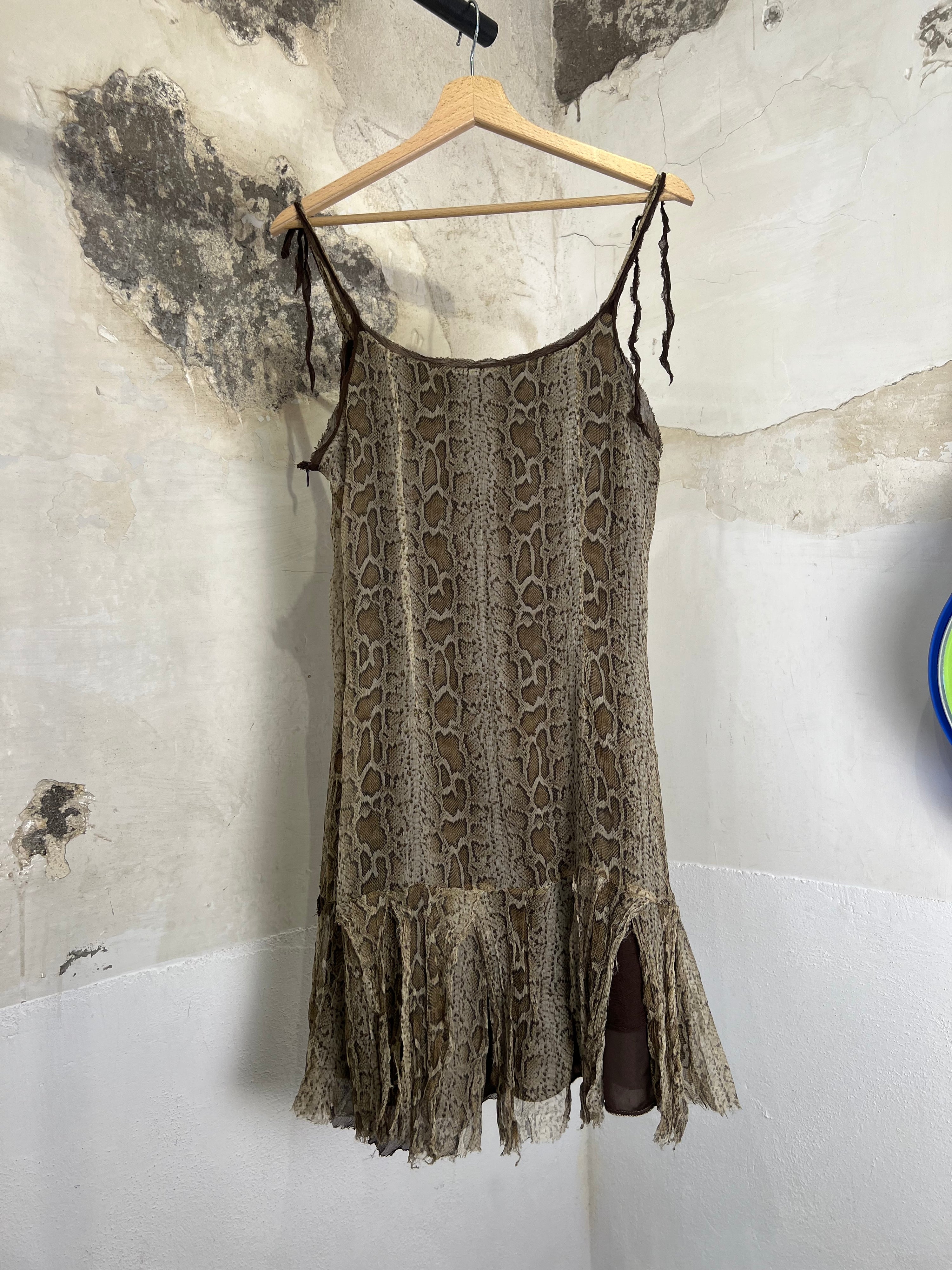 Snake Pattern Dress