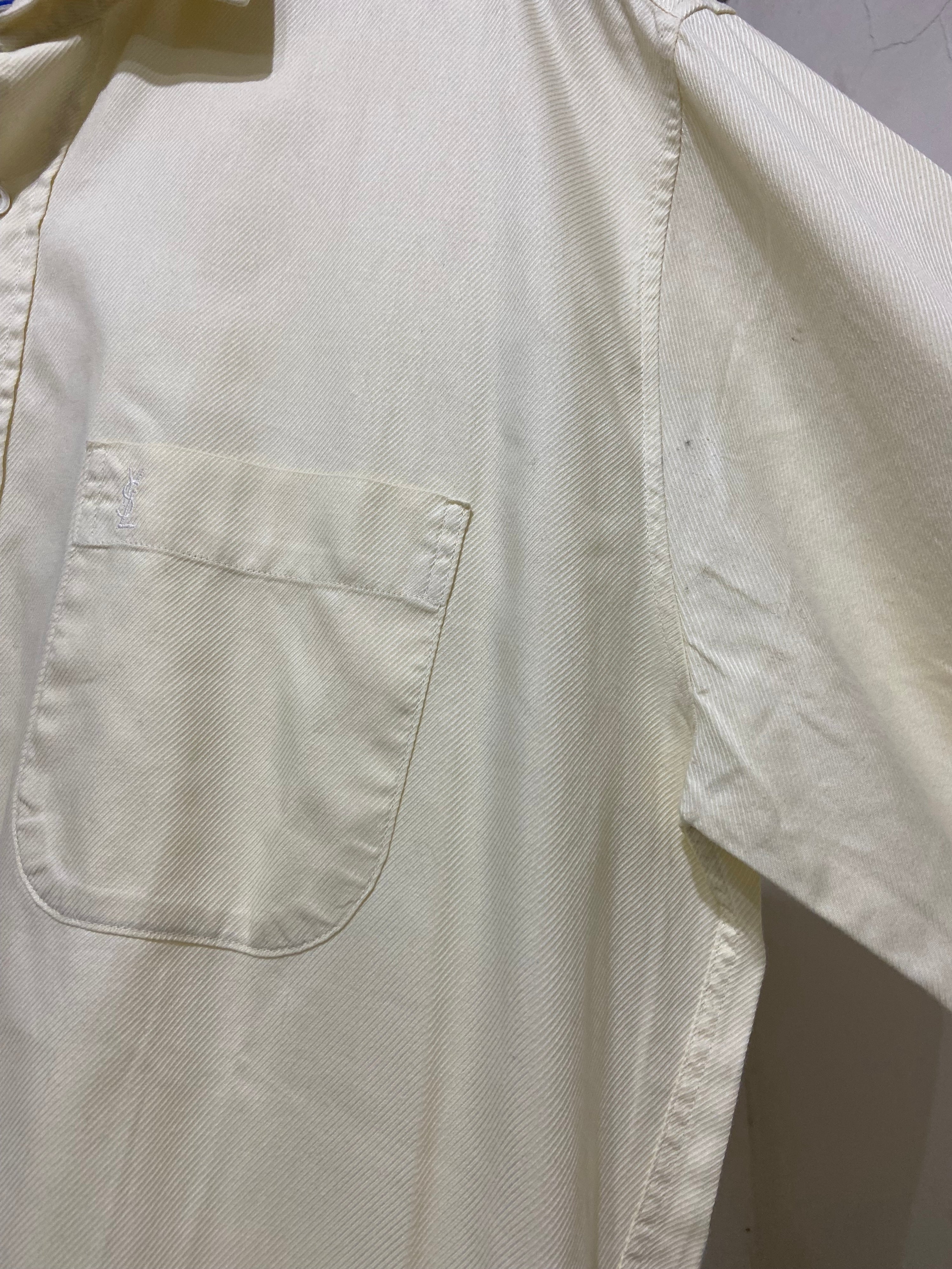 Yves Saint Laurent Yellow Shirt