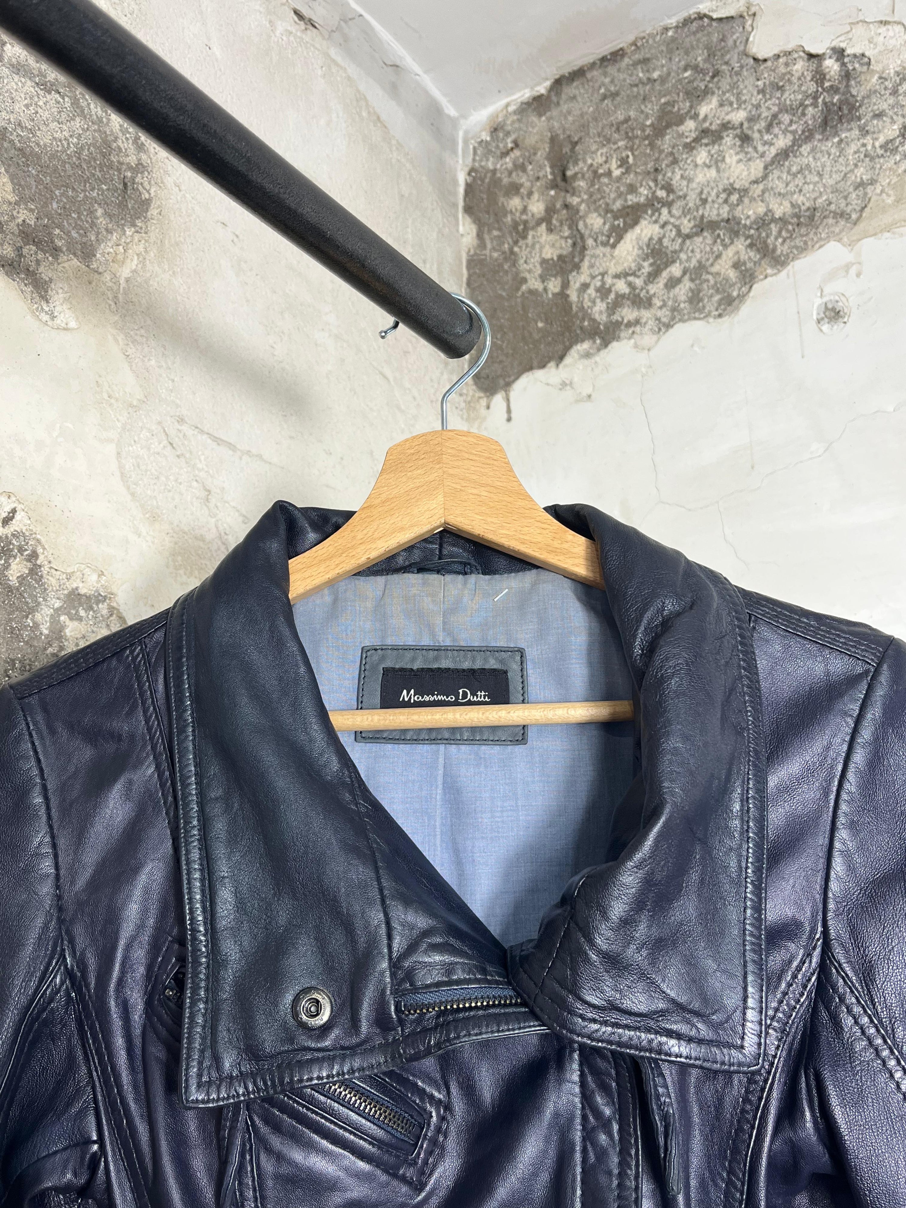 Massimo Dutti leather jacket