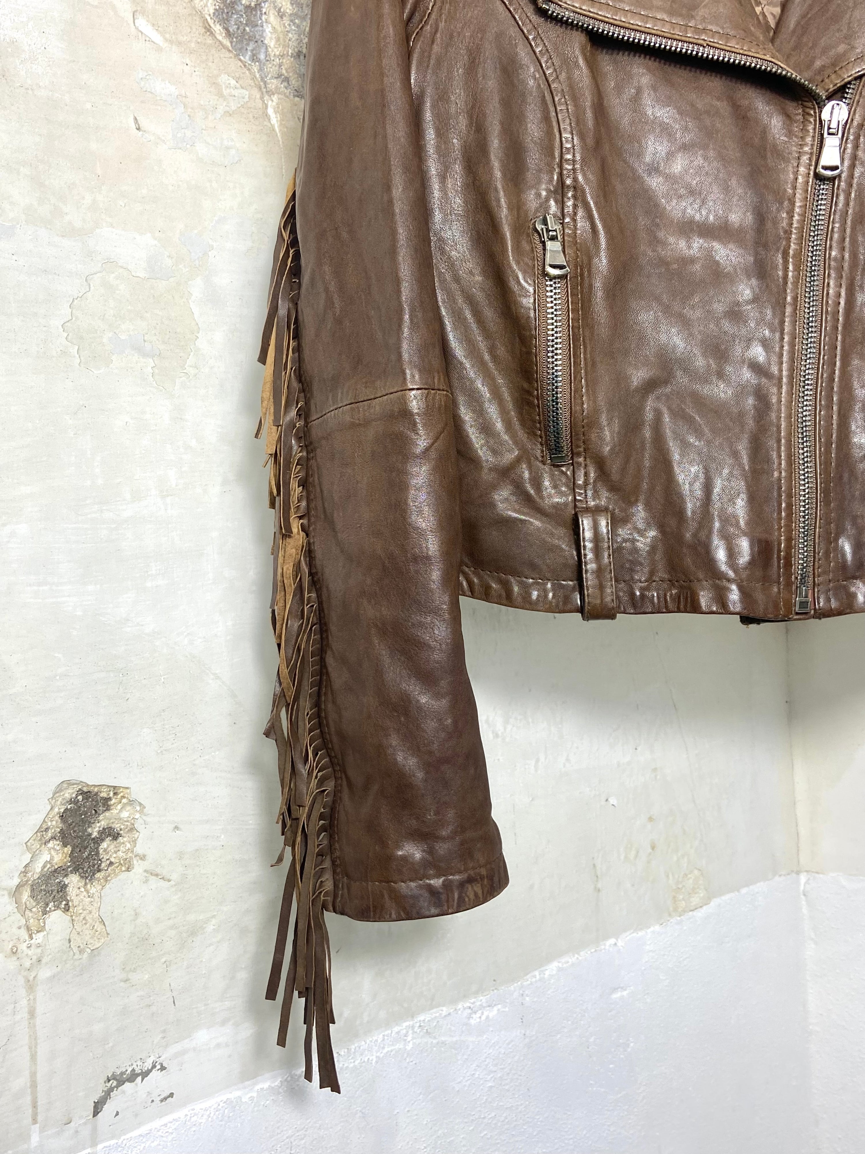 Vintage leather jacket