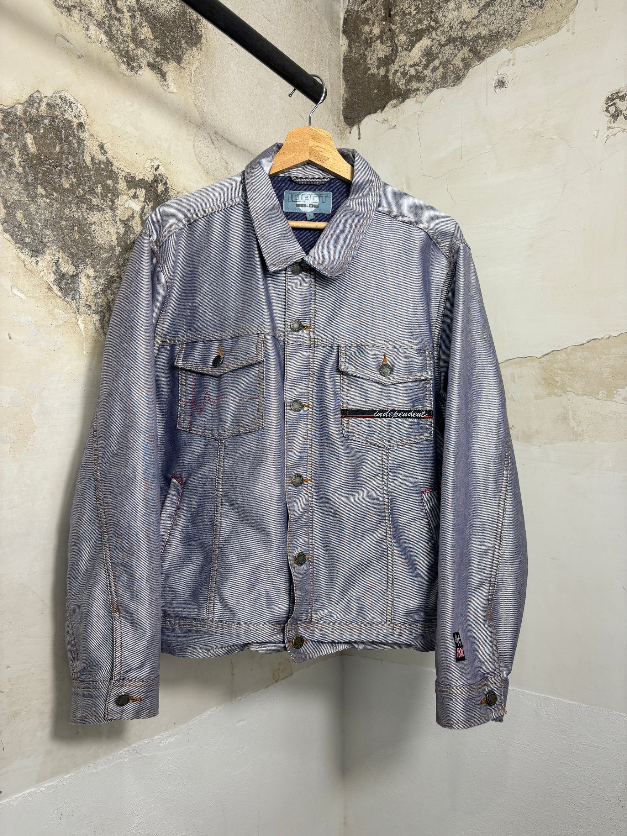 Silver Denim Jacket