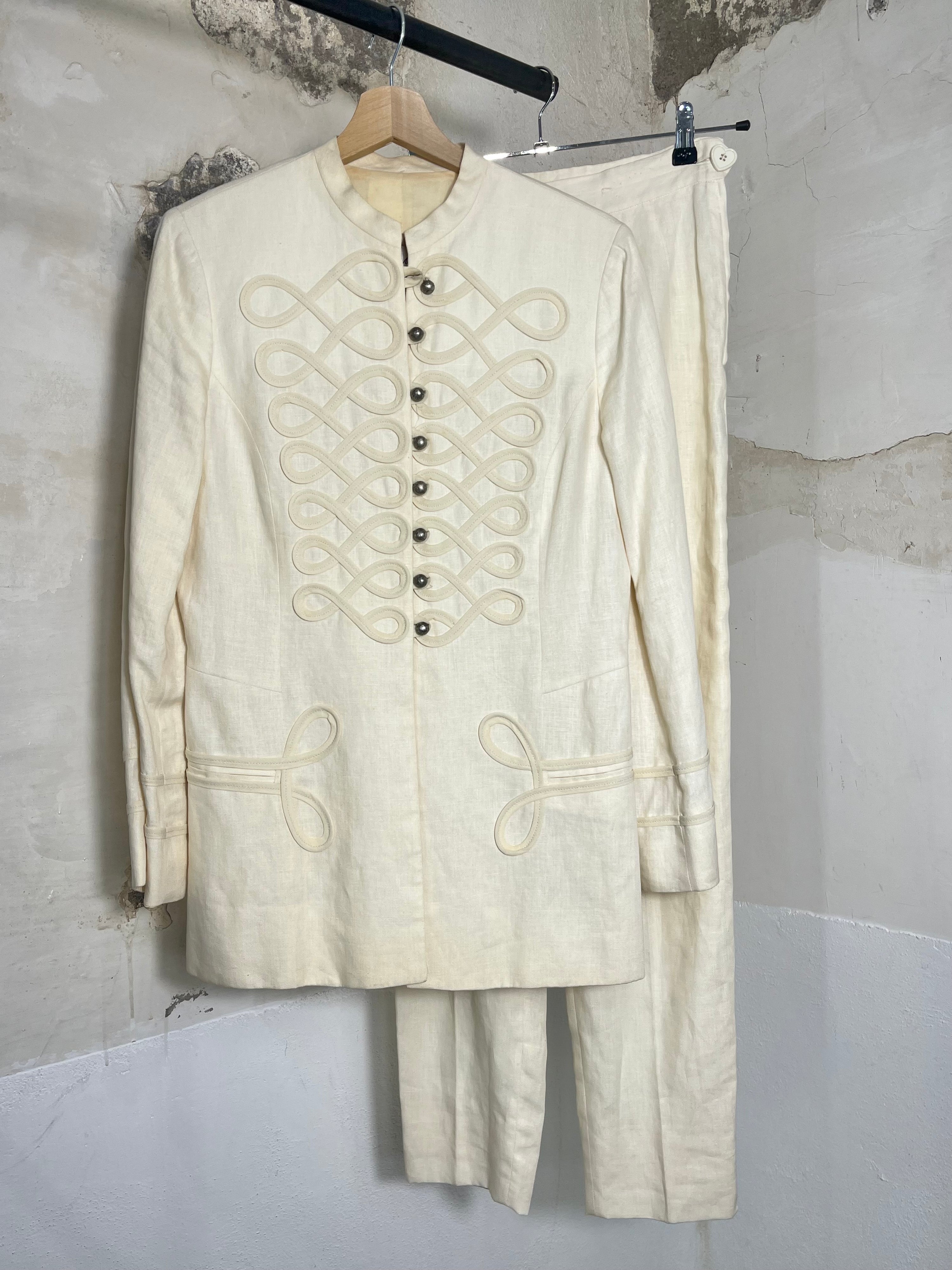 Moschino Linen Suit