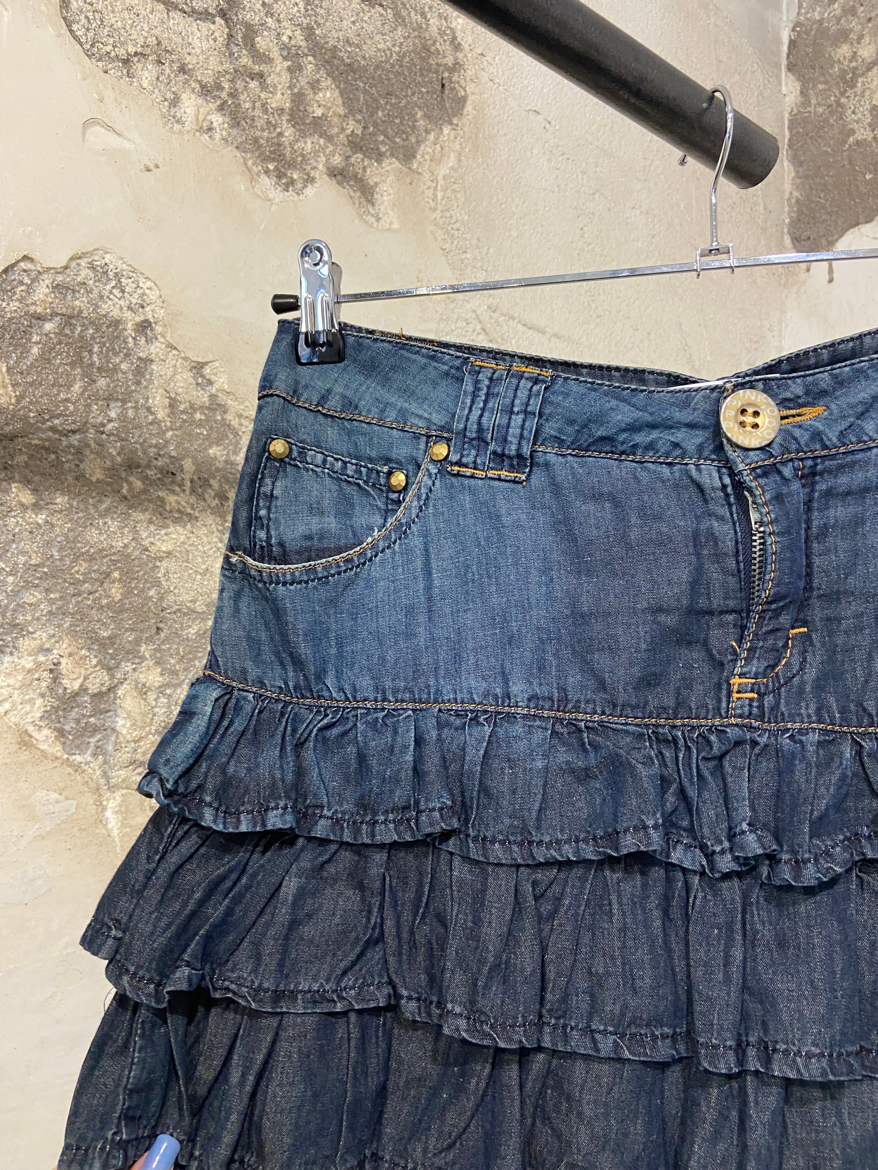 Pinko Denim Skirt
