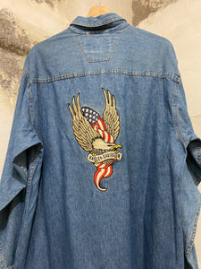 Harley Davidson denim shirt