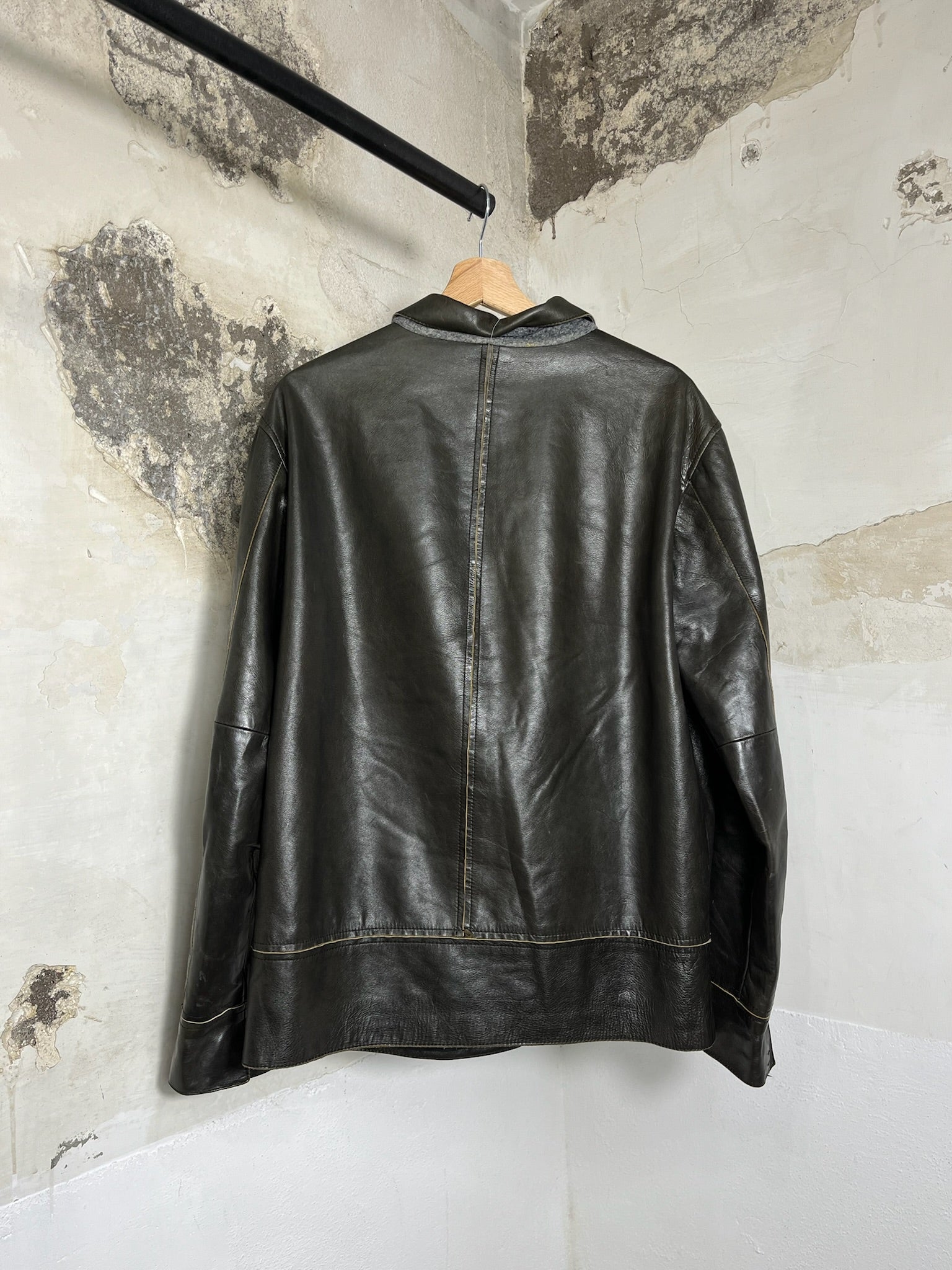 Leather jacket