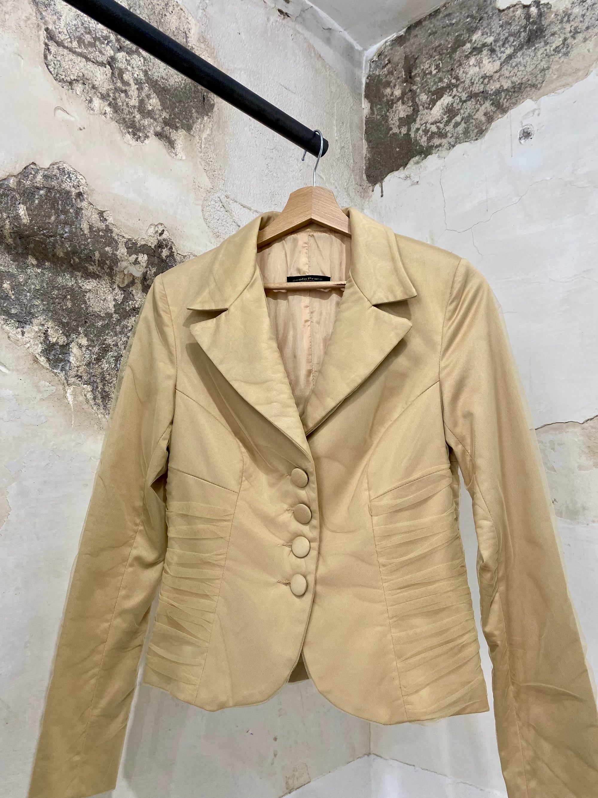Tulle blazer