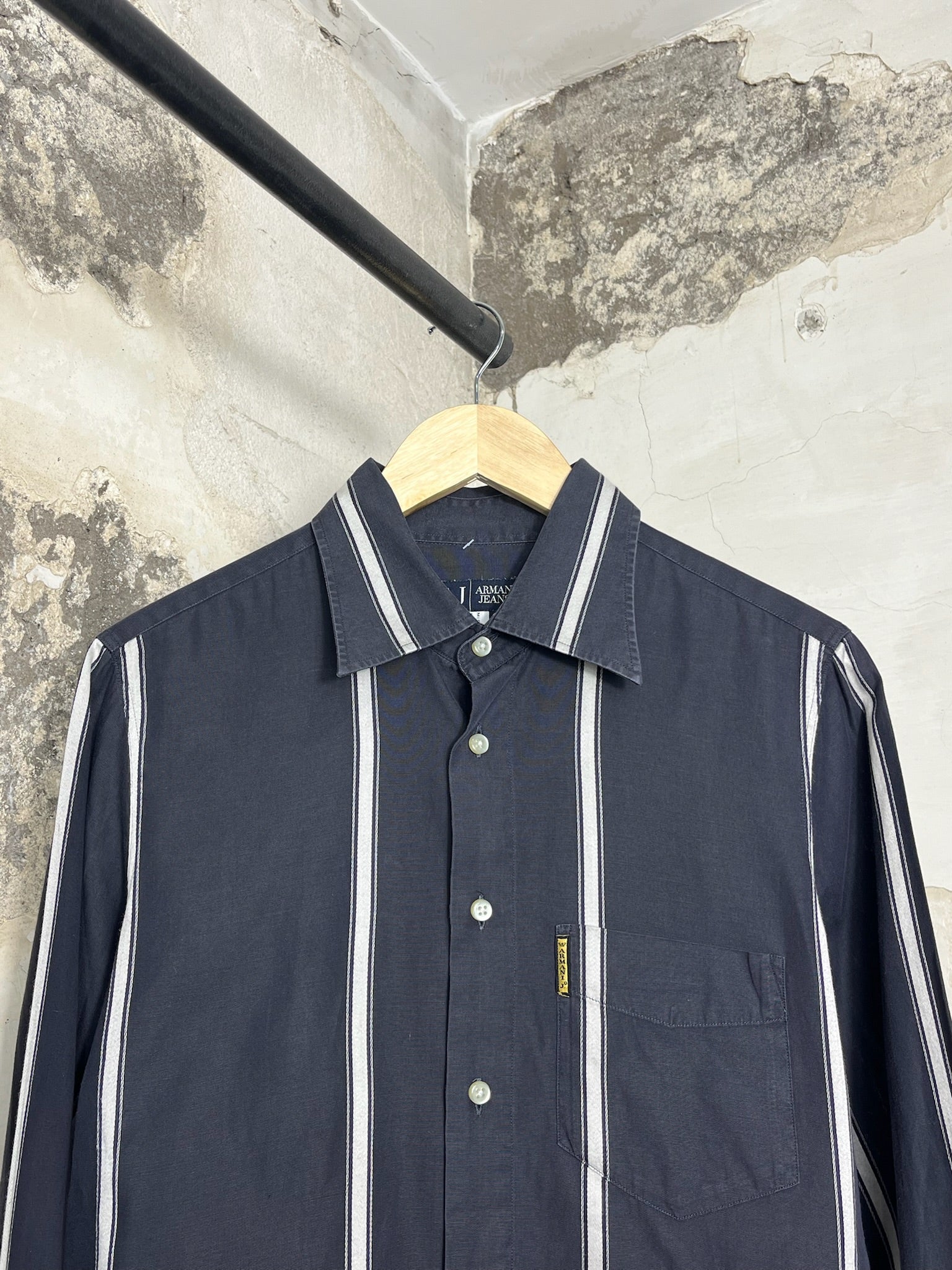 Armani striped shirt