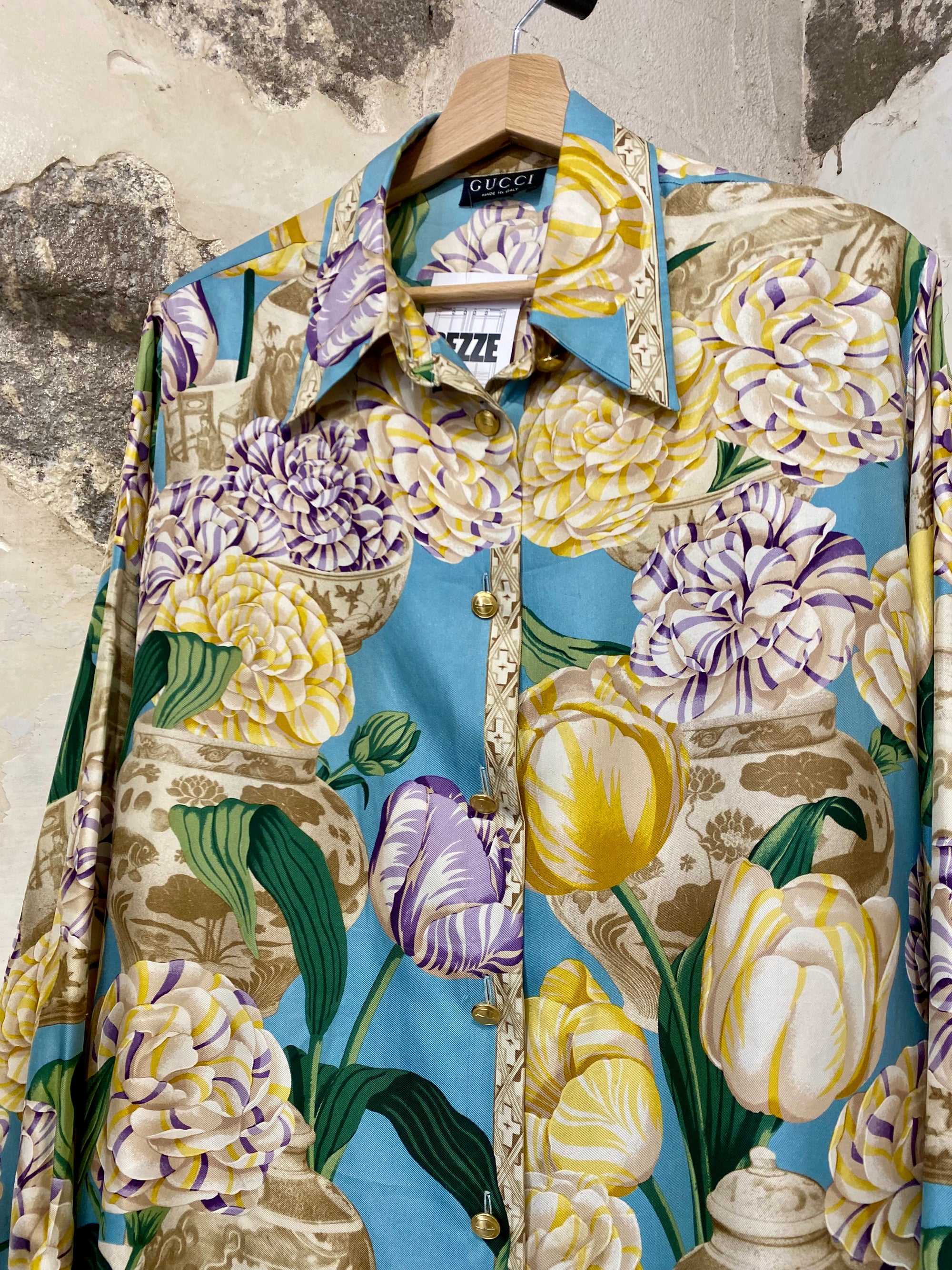 Gucci 90’s silk shirt