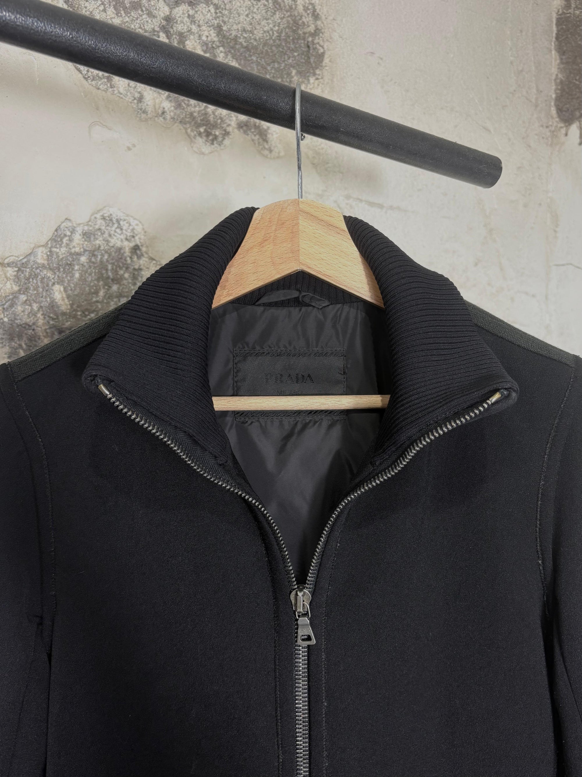 Prada Zip Up Coat