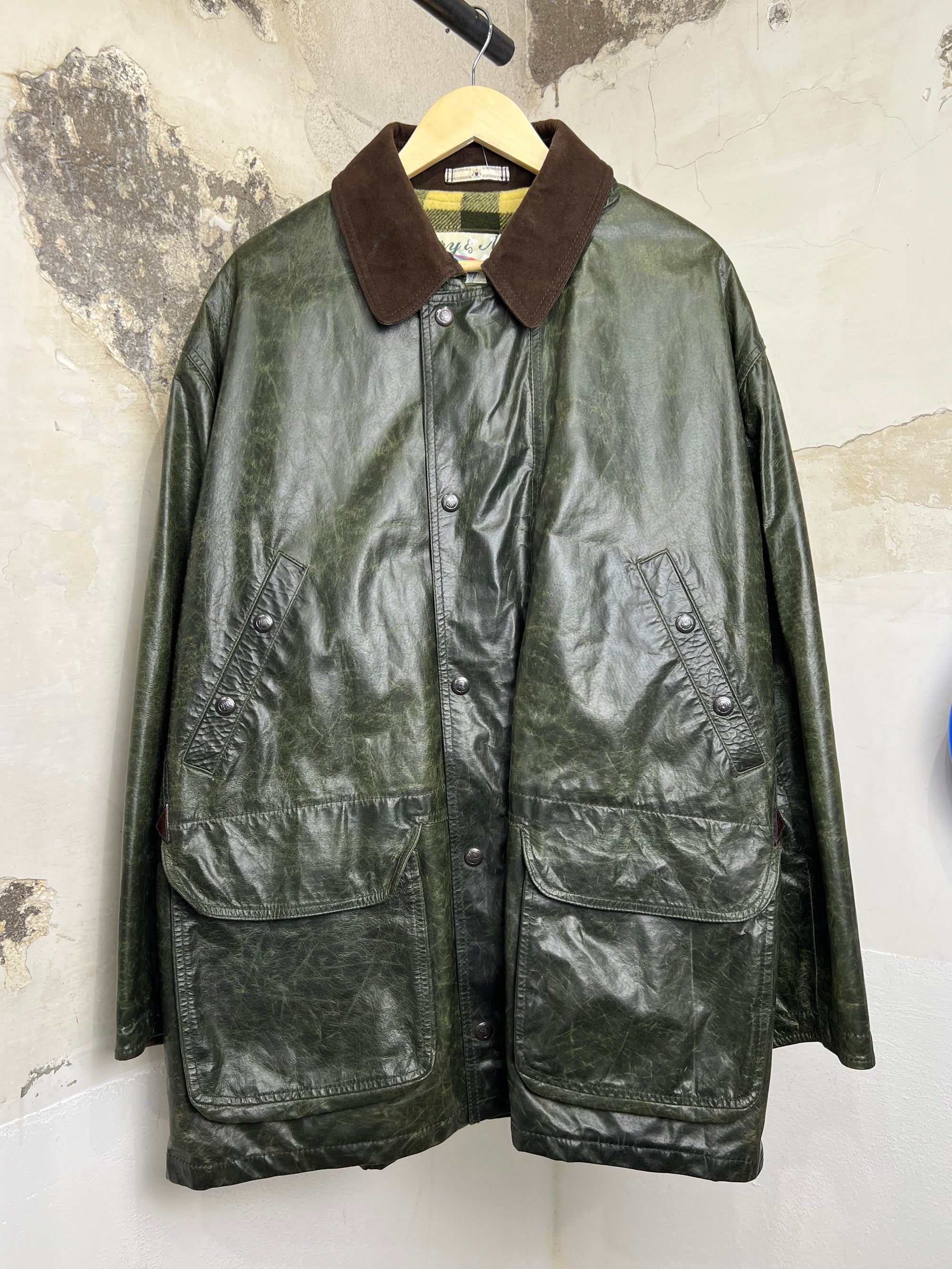 Harry & Moore Leather Coat