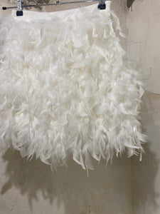 Ostrich feathers skirt