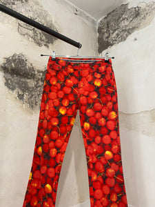 Dolce & Gabbana cherry trousers