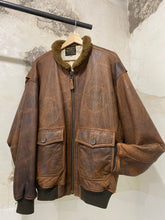 Load image into Gallery viewer, Avirex G-1 leather jacket
