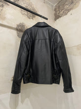 Load image into Gallery viewer, Leather motorcycle jacket
