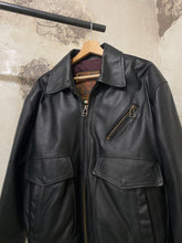 Load image into Gallery viewer, Leather motorcycle jacket
