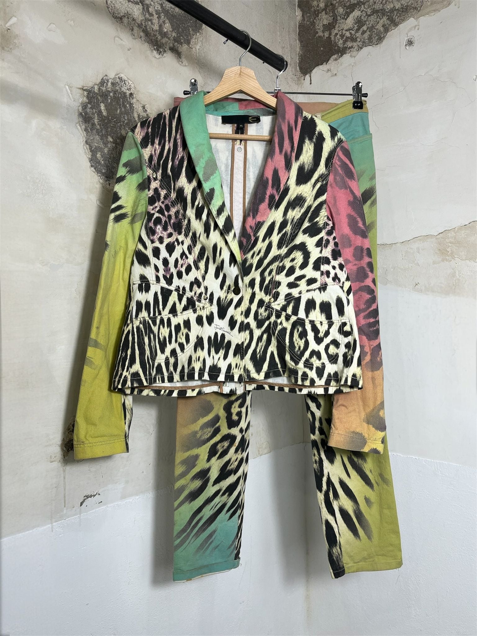 Roberto Cavalli suit