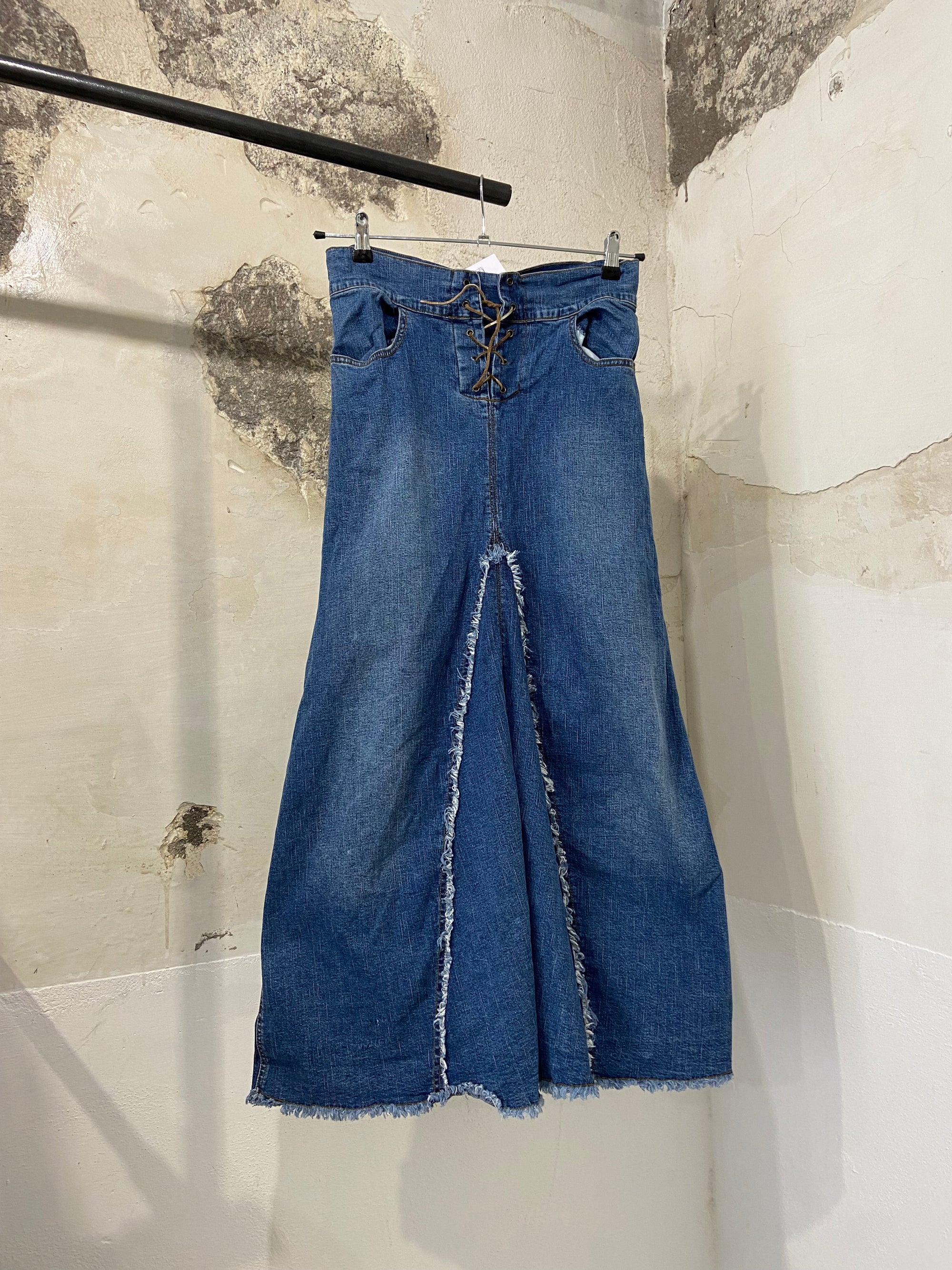 Denim Maxi Skirt