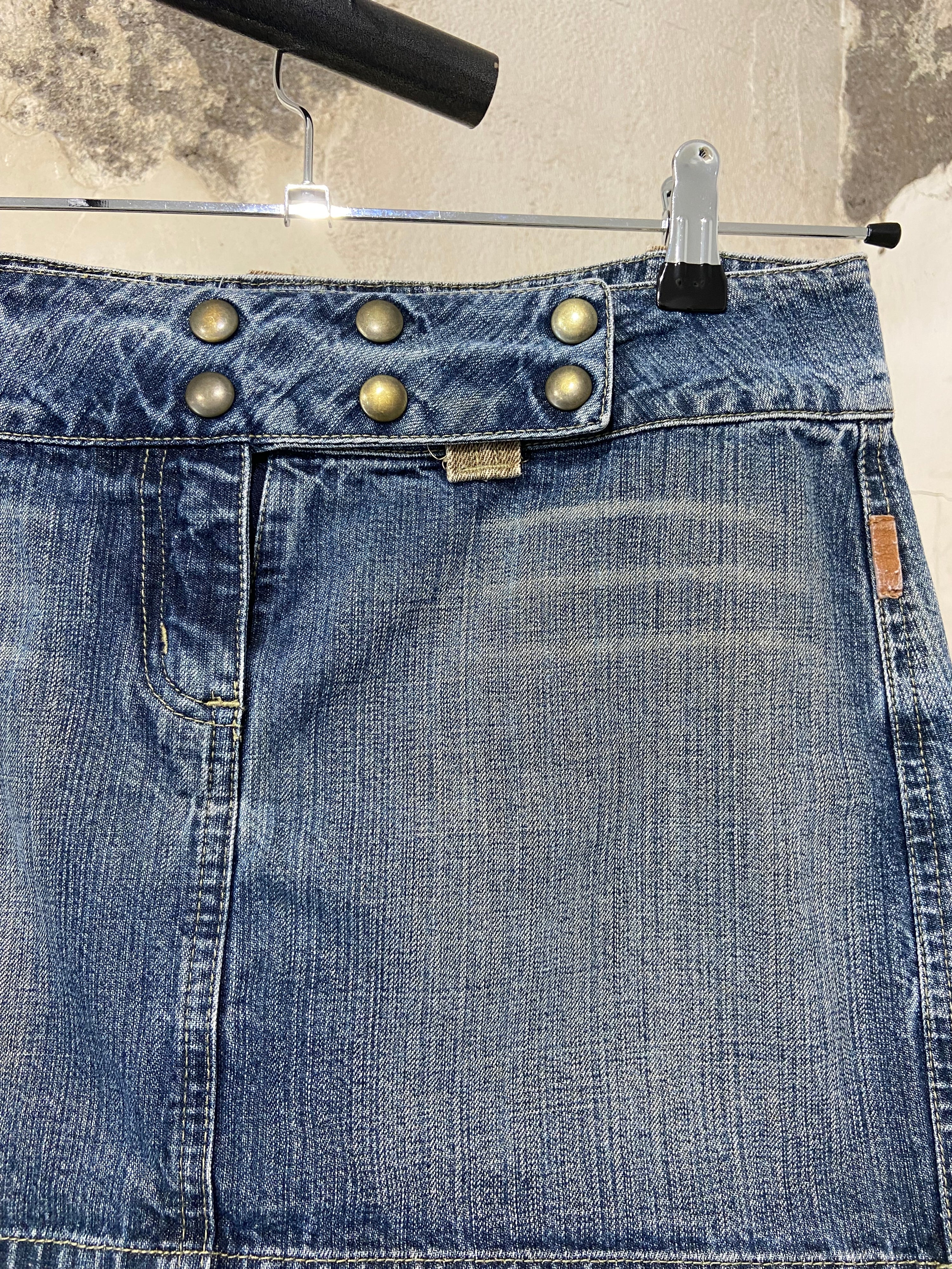Y2K Denim Skirt